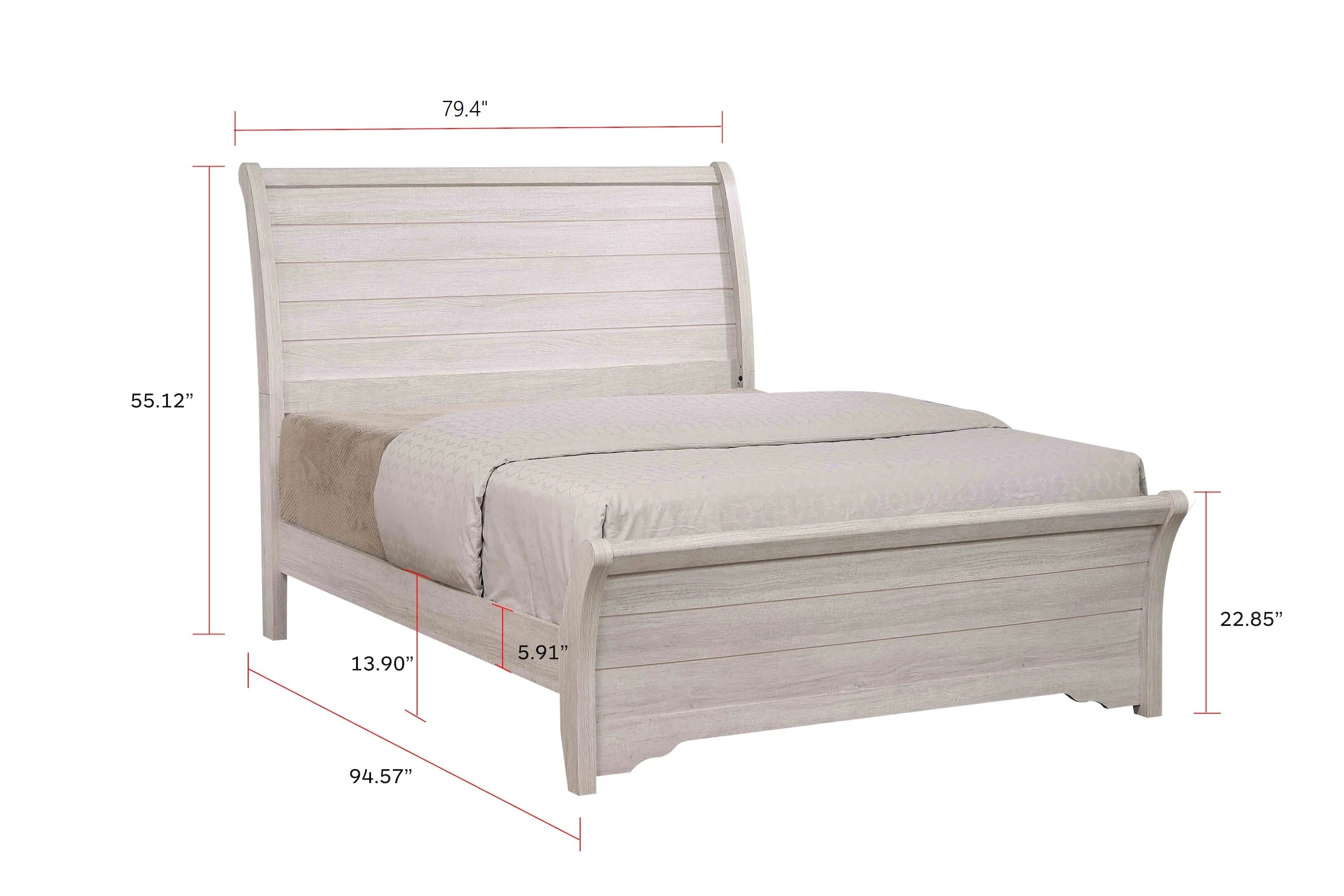 Anderson Sleigh Bed