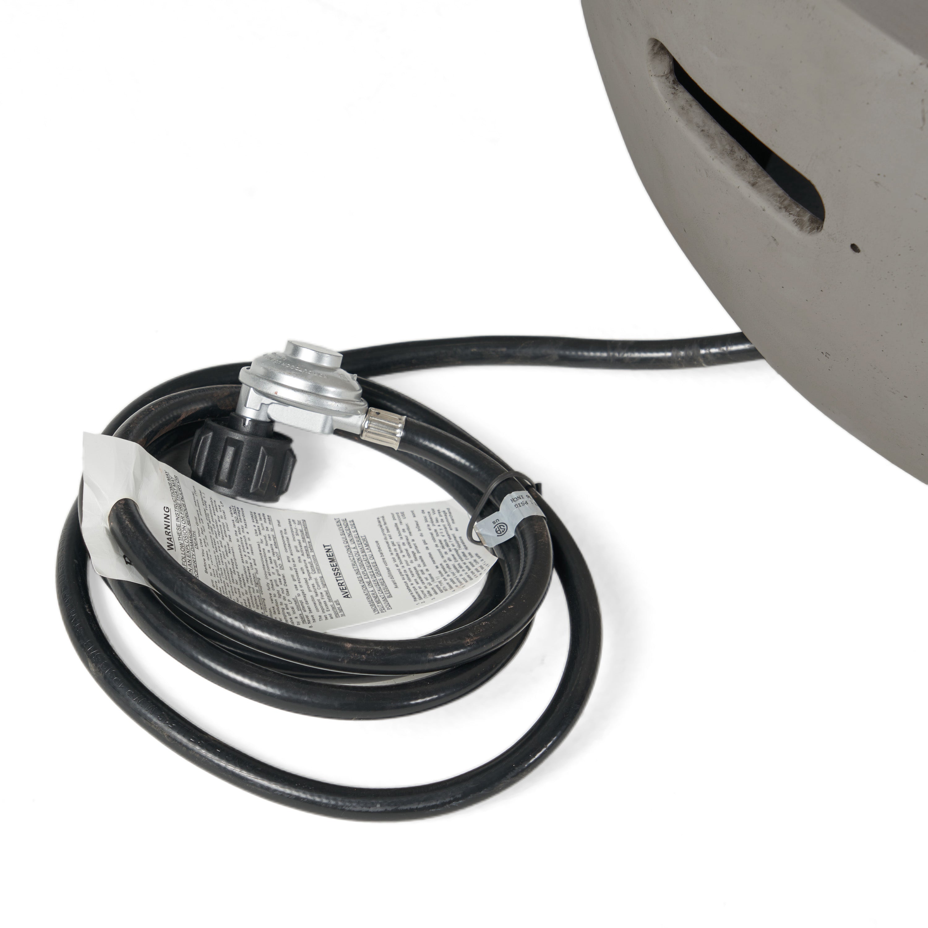 27" Bowl Shaped Propane Fire Pit, Tank Cover Not Included