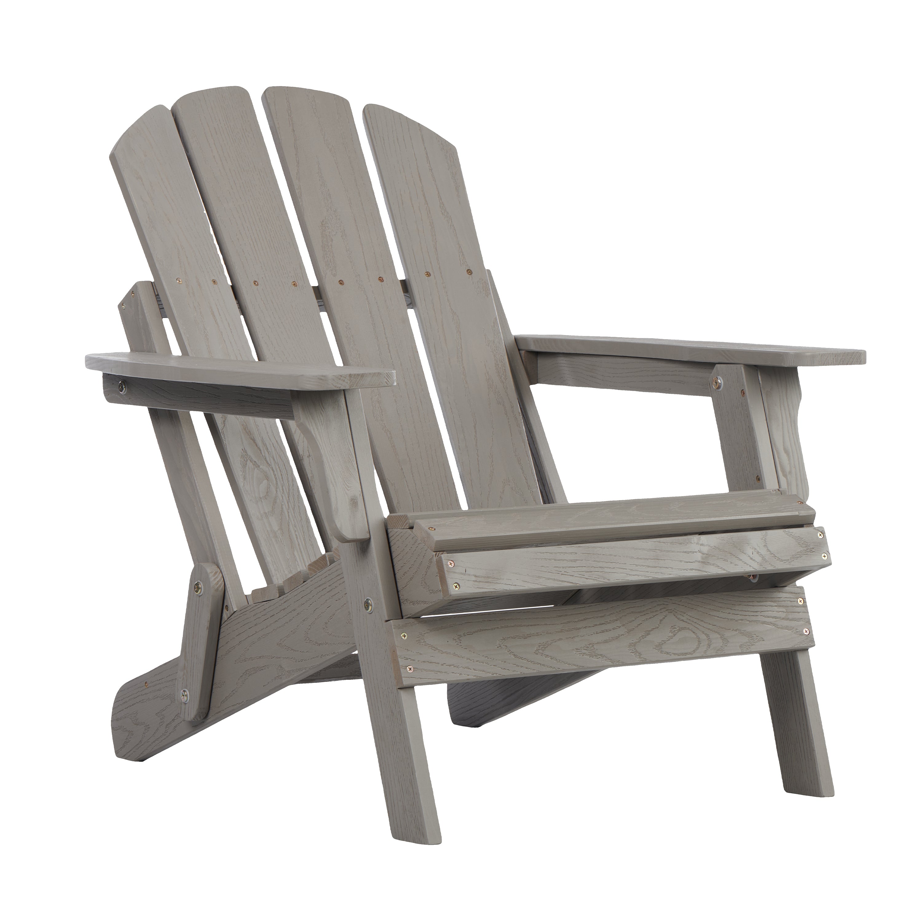 Oversized Wooden Outdoor Folding Adirondack Chair