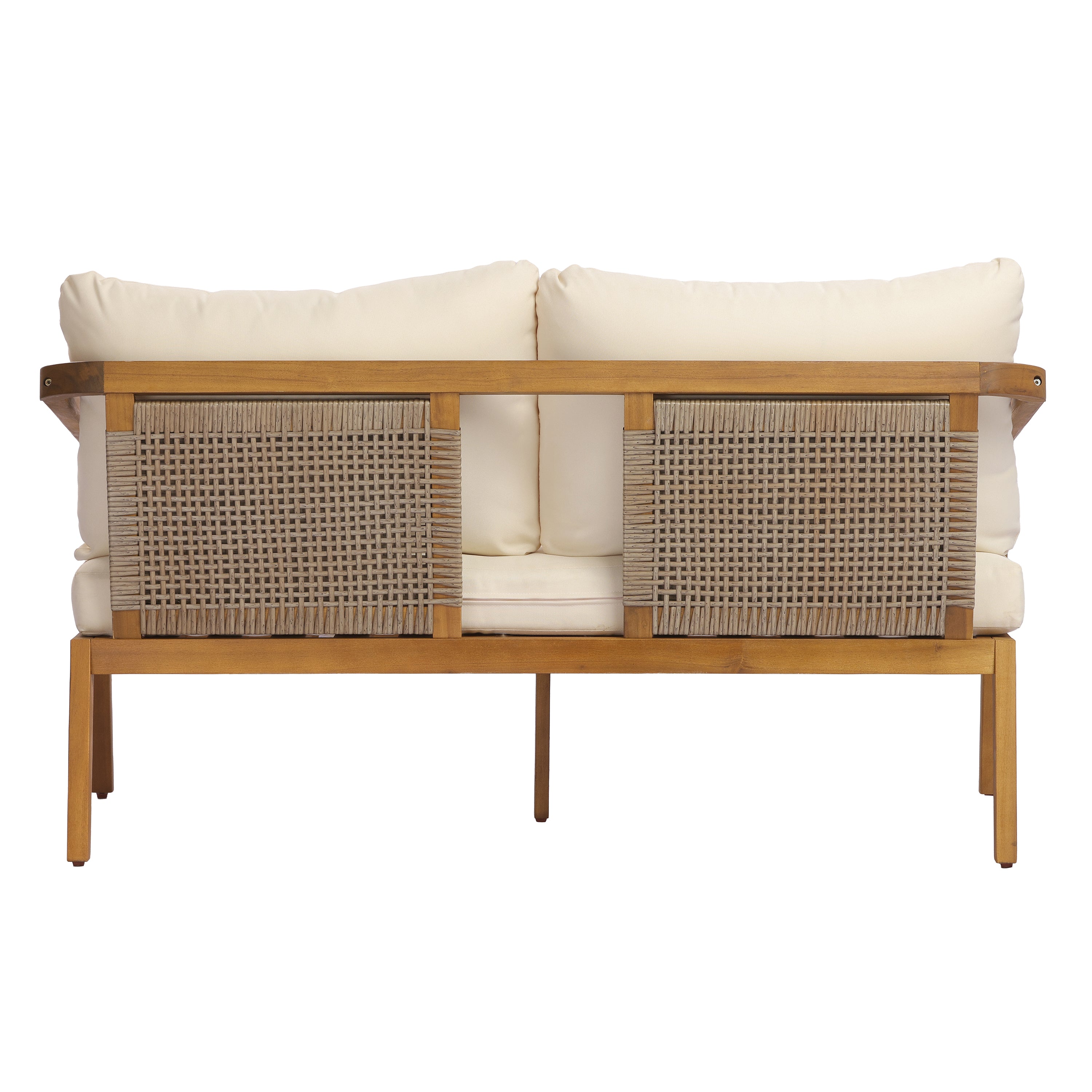 Carlile 2-Piece Outdoor Loveseat & Coffee Table Set