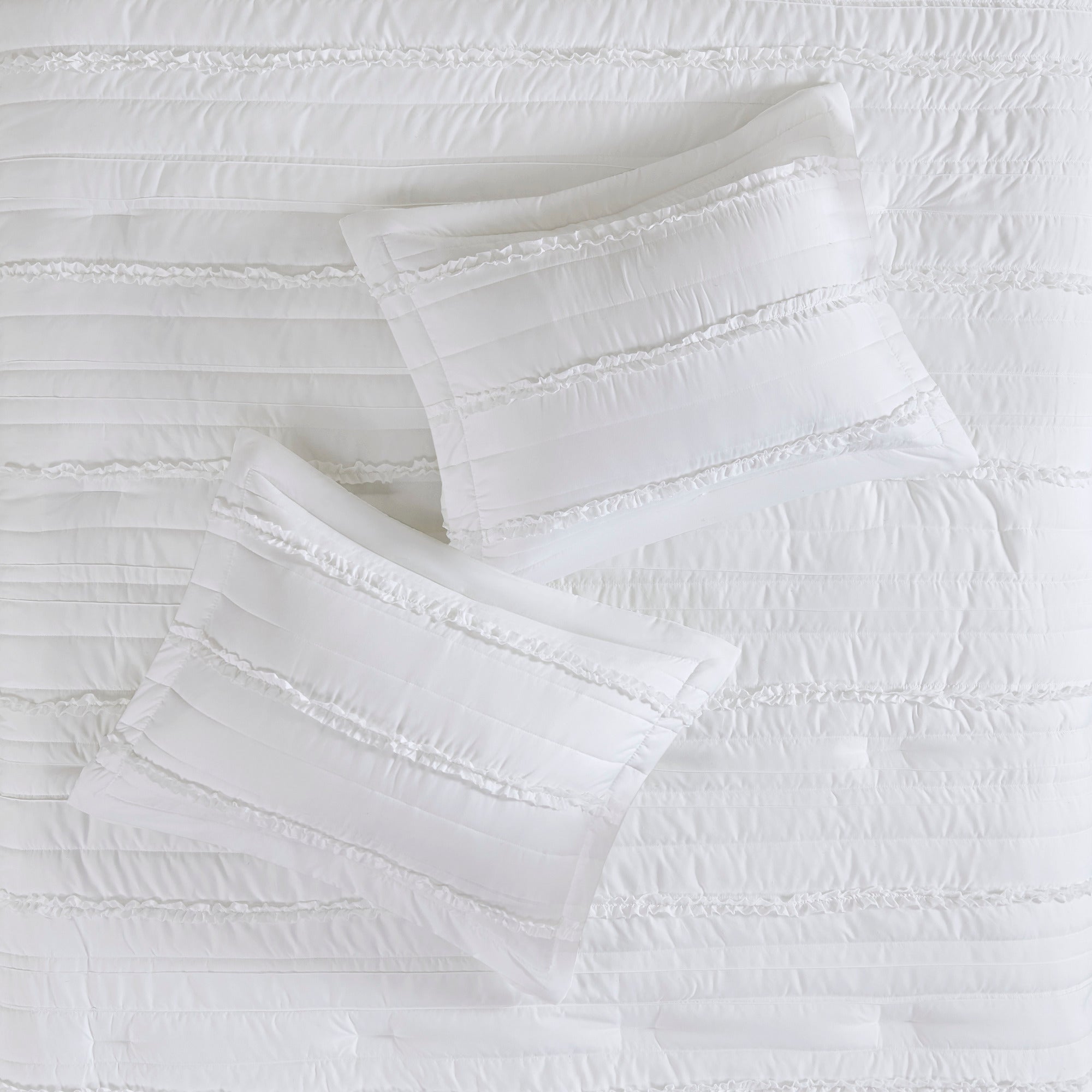 Celeste 5-Piece Microfiber Ruffled Comforter Set