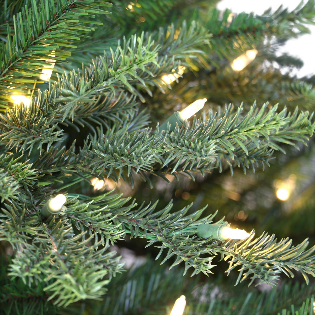 6.5 ft Pre-lit Royal Majestic Douglas Fir Downswept Artificial Christmas Tree Sure-lit Pole® 500 Ul Clear Lights Metal Stand