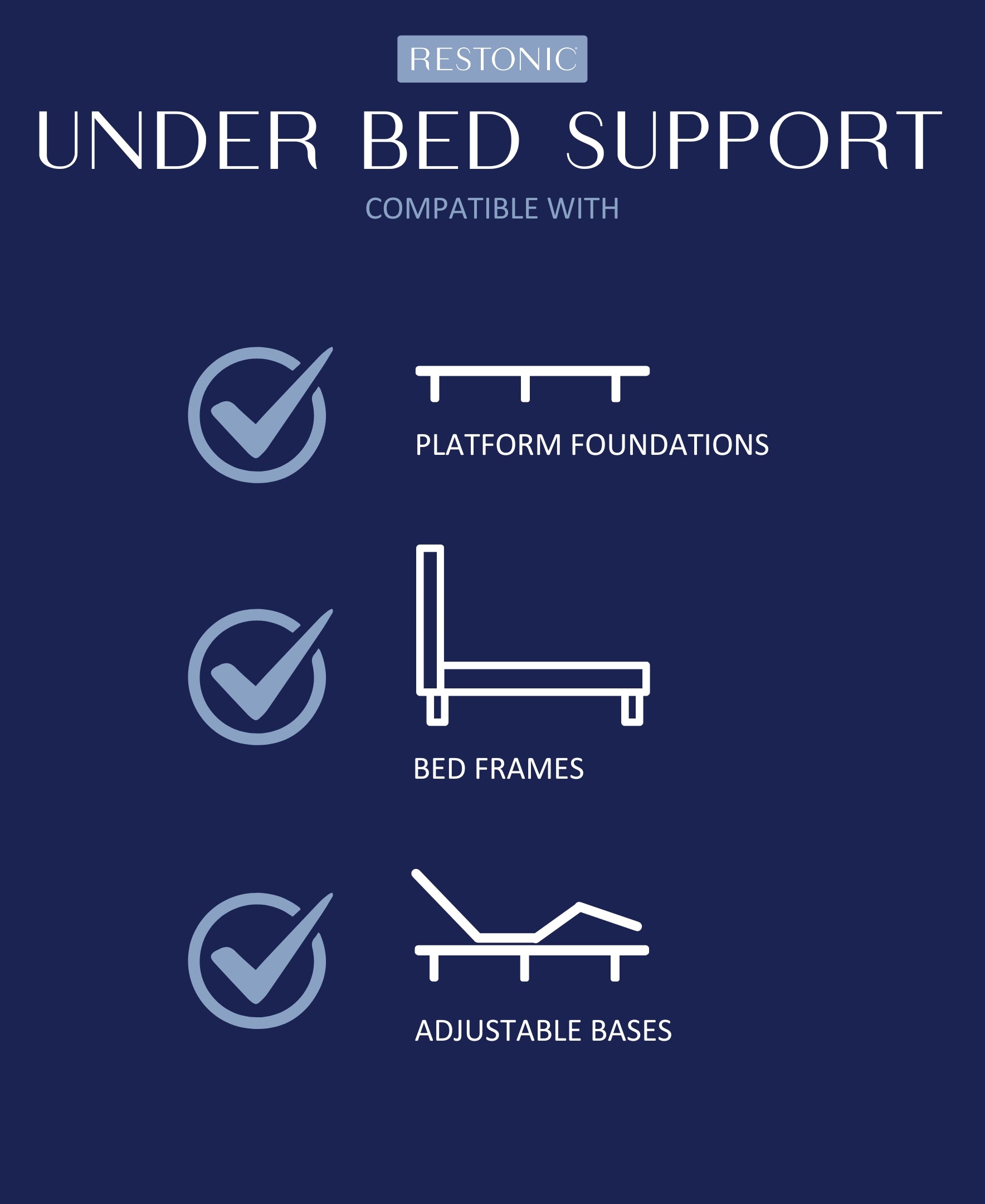 Restonic TempaGel 13" Smooth Top, Plush Mattress