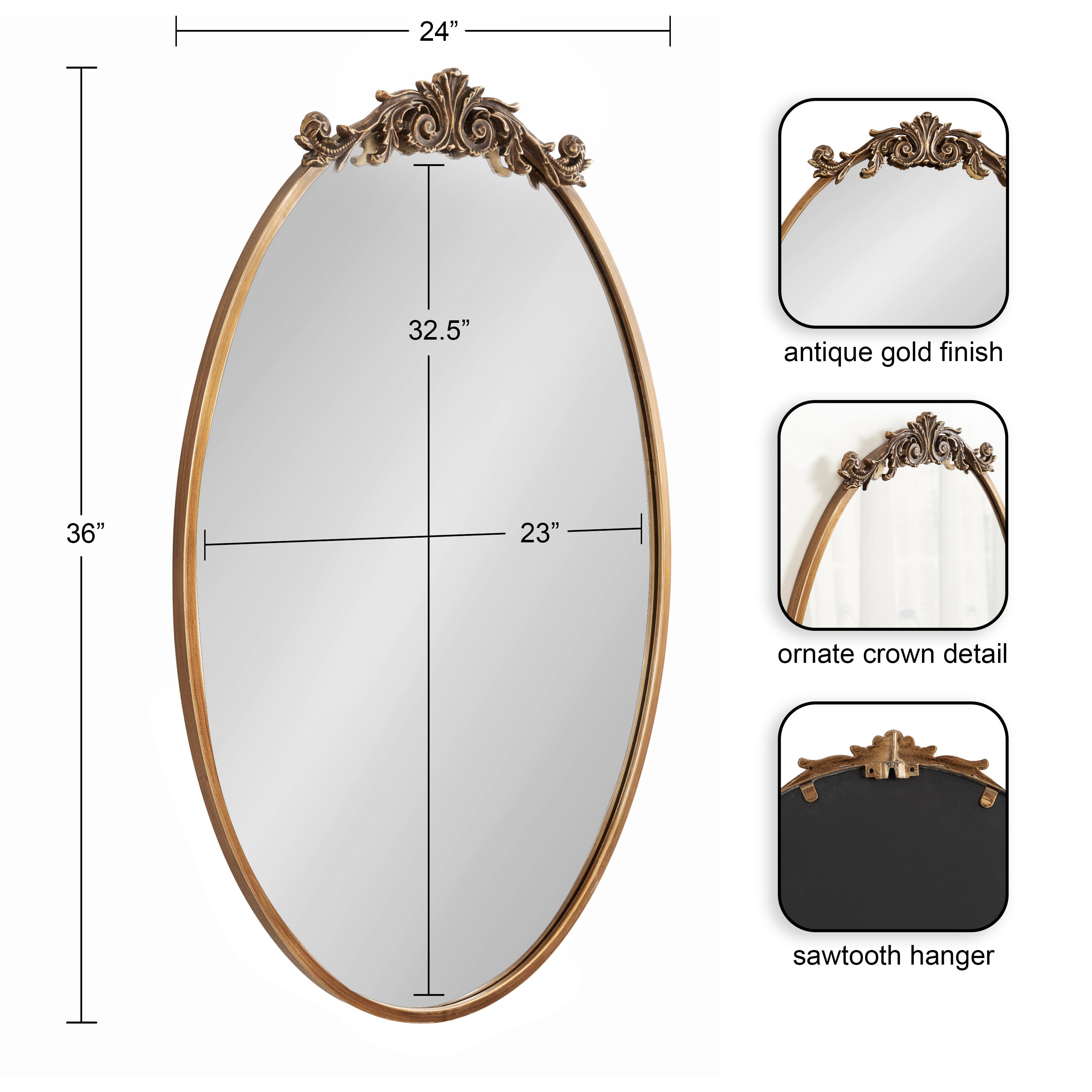Arendahl Glam Ornate Mirror