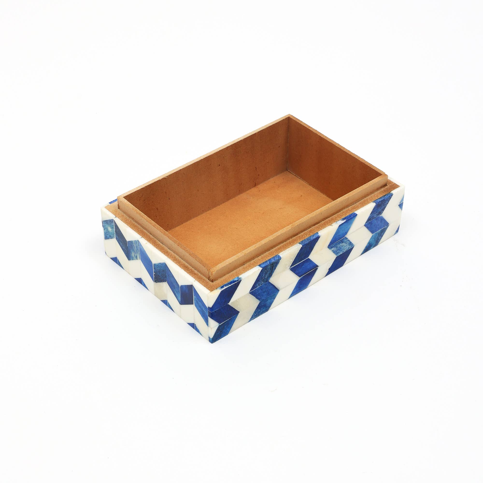 Zany Zigzag Wooden Box