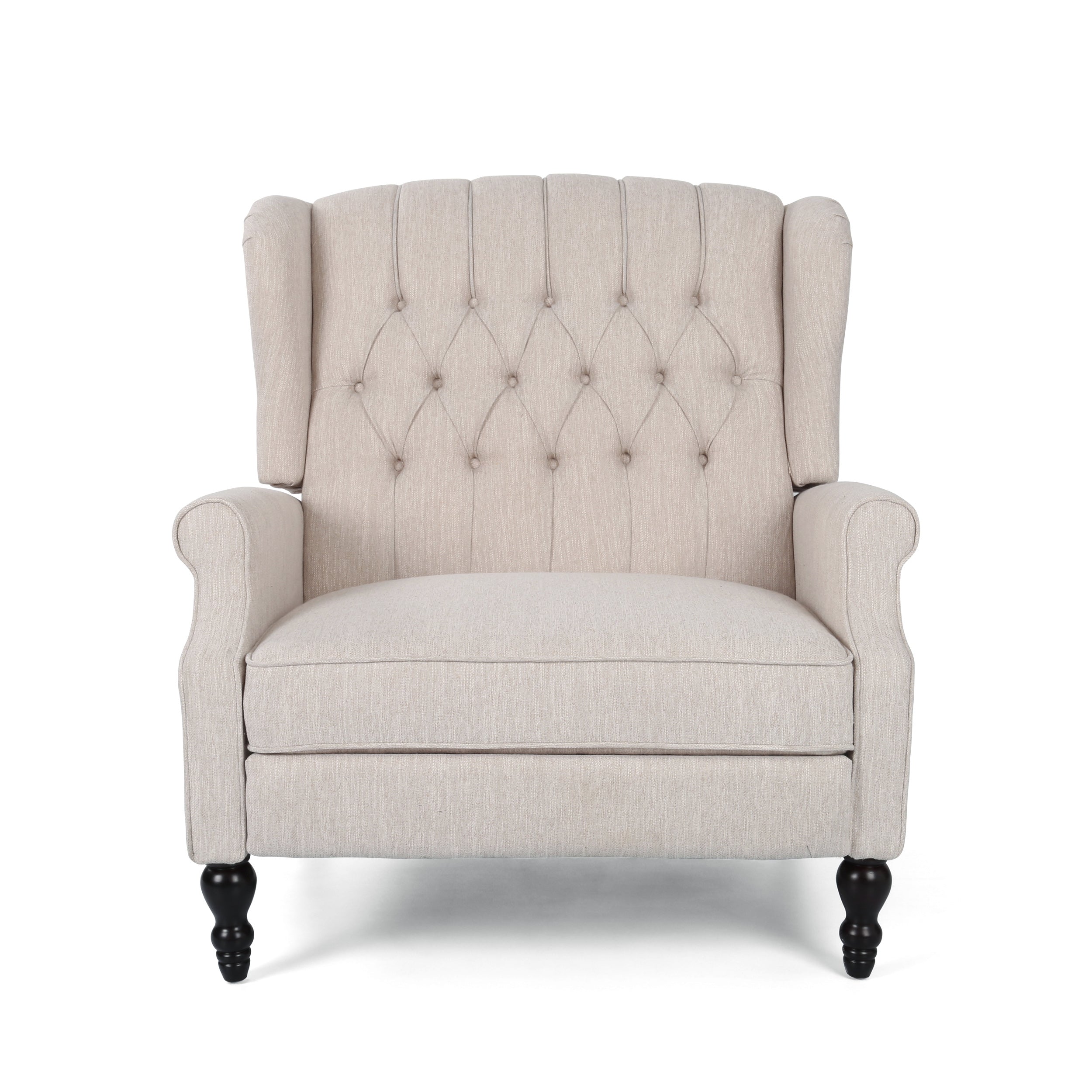 Oversized Wingback Tufted Recliner Accent Chair