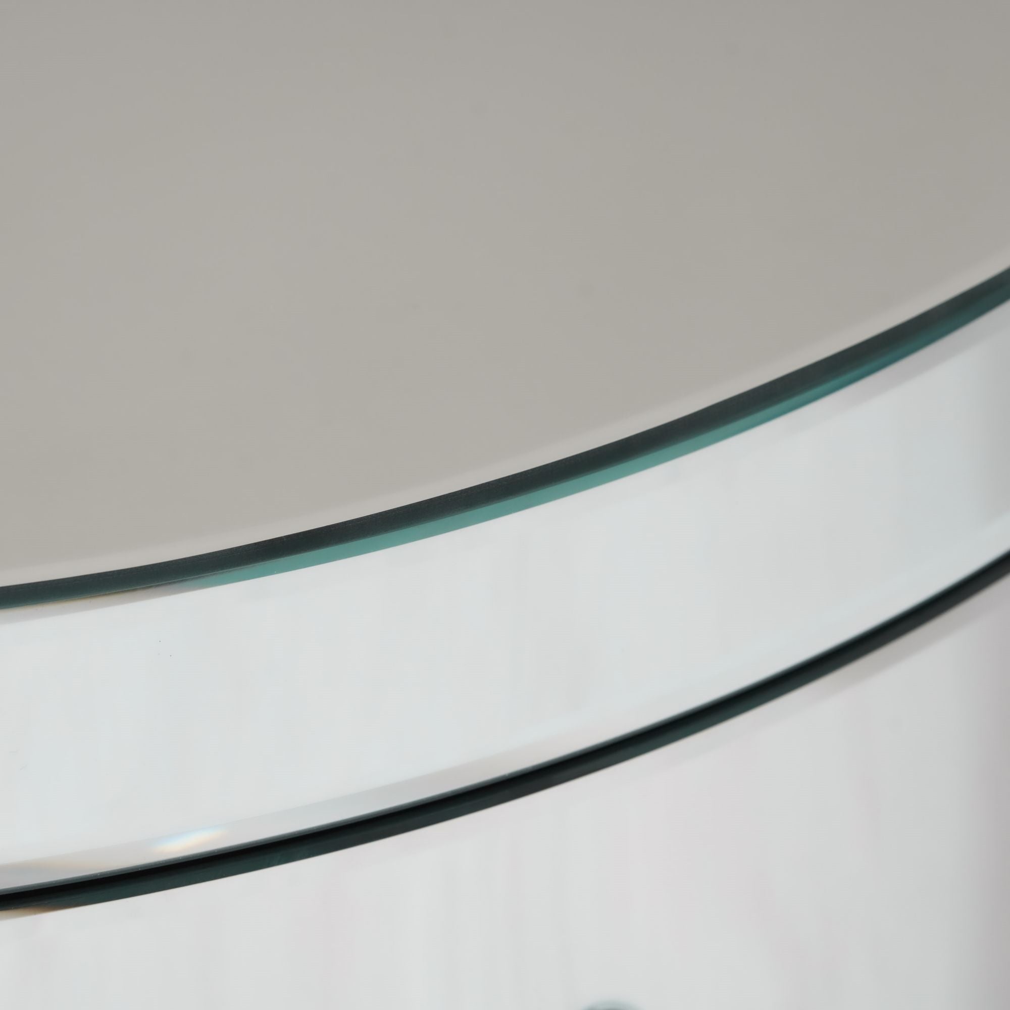3-Drawer Side Table with H-Shape Base and Metal Handle