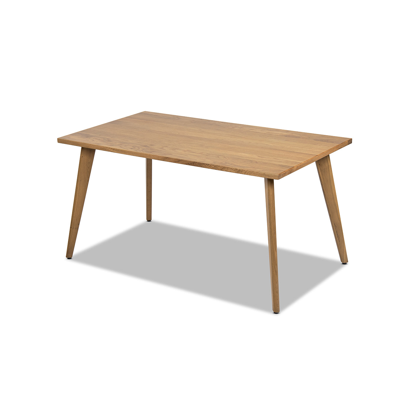Capri Solid Oak Wood Extendable Dining Table