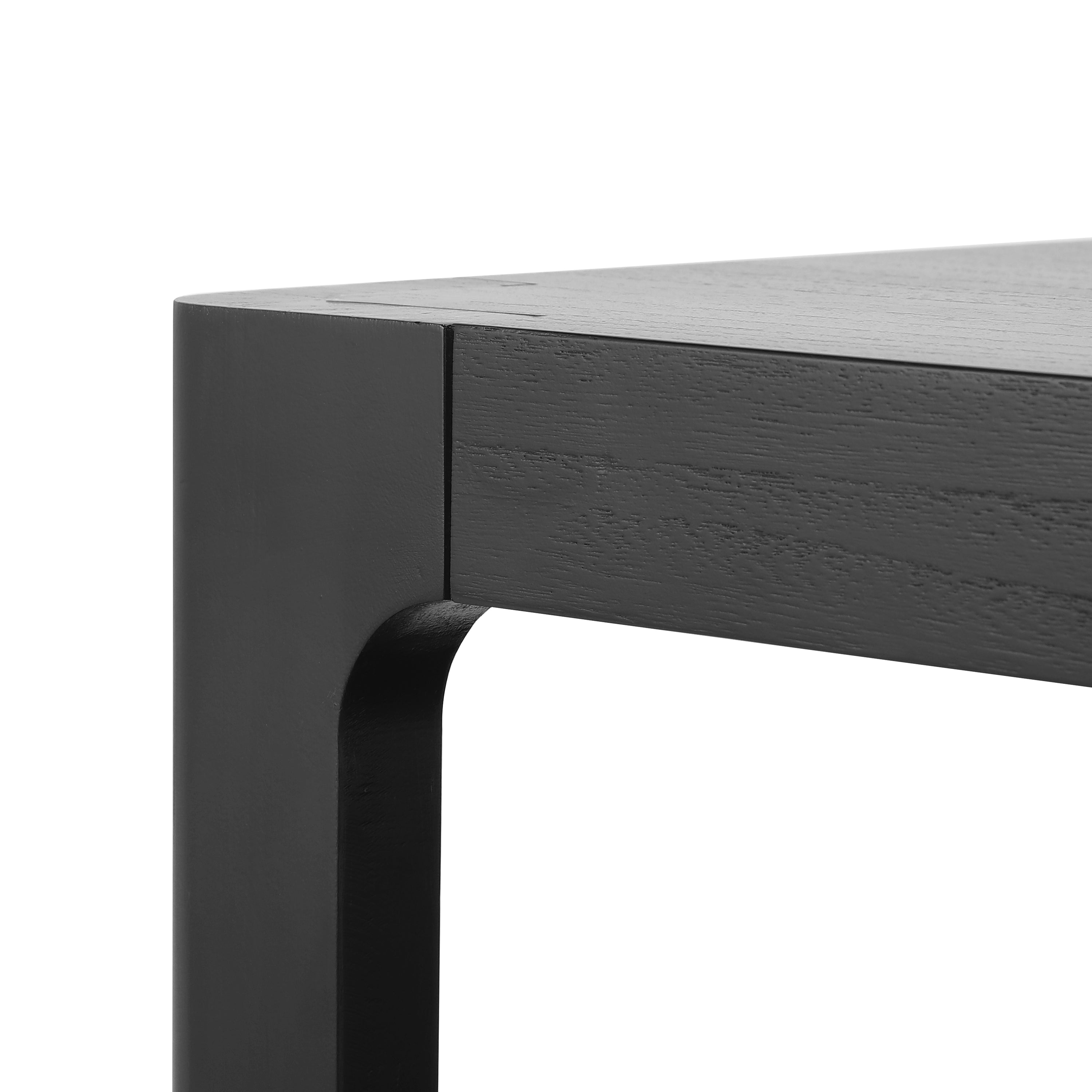 Modern Farmhouse Coffee Table with Soft Rounded Profile