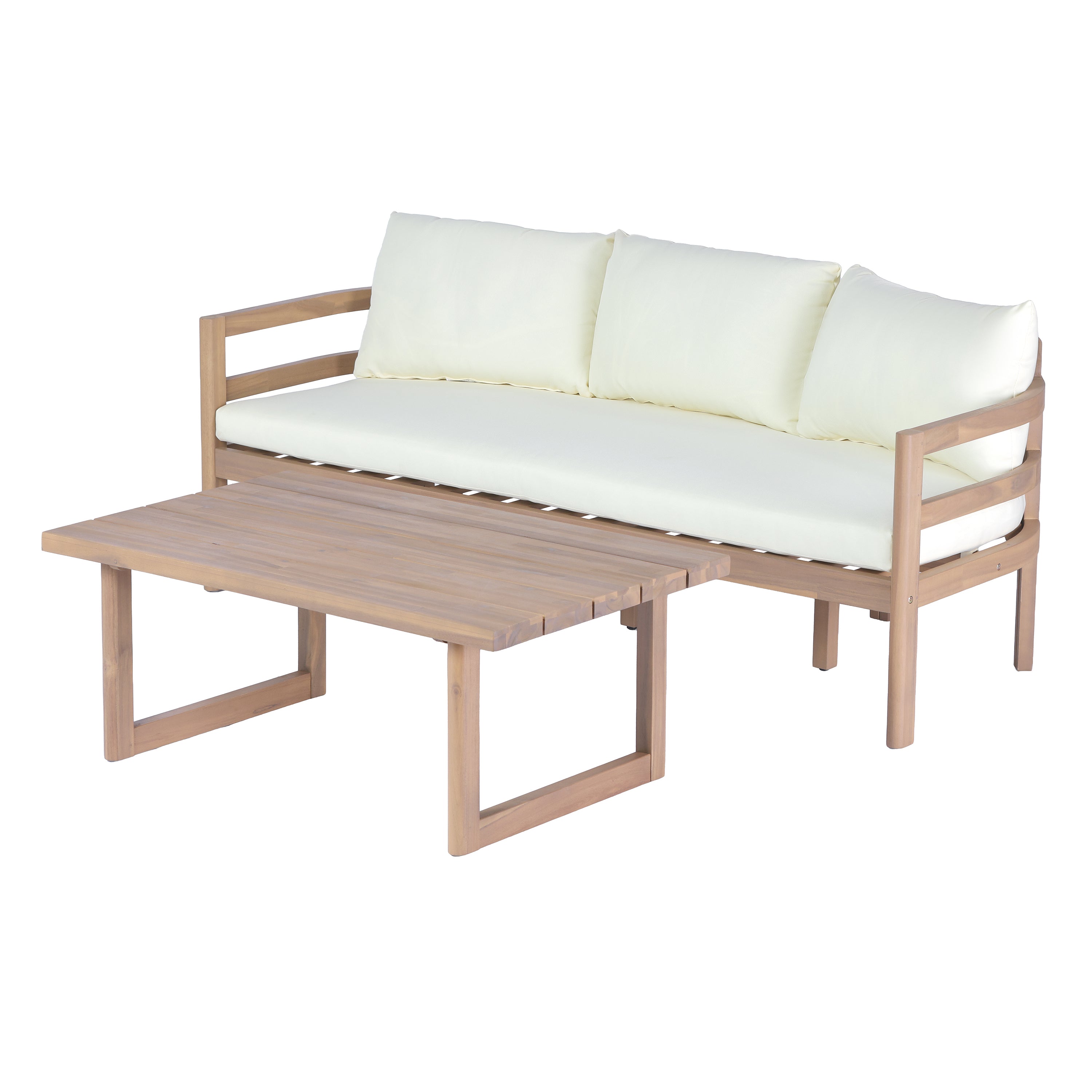 Alger Outdoor 3 Seater Sofa Set