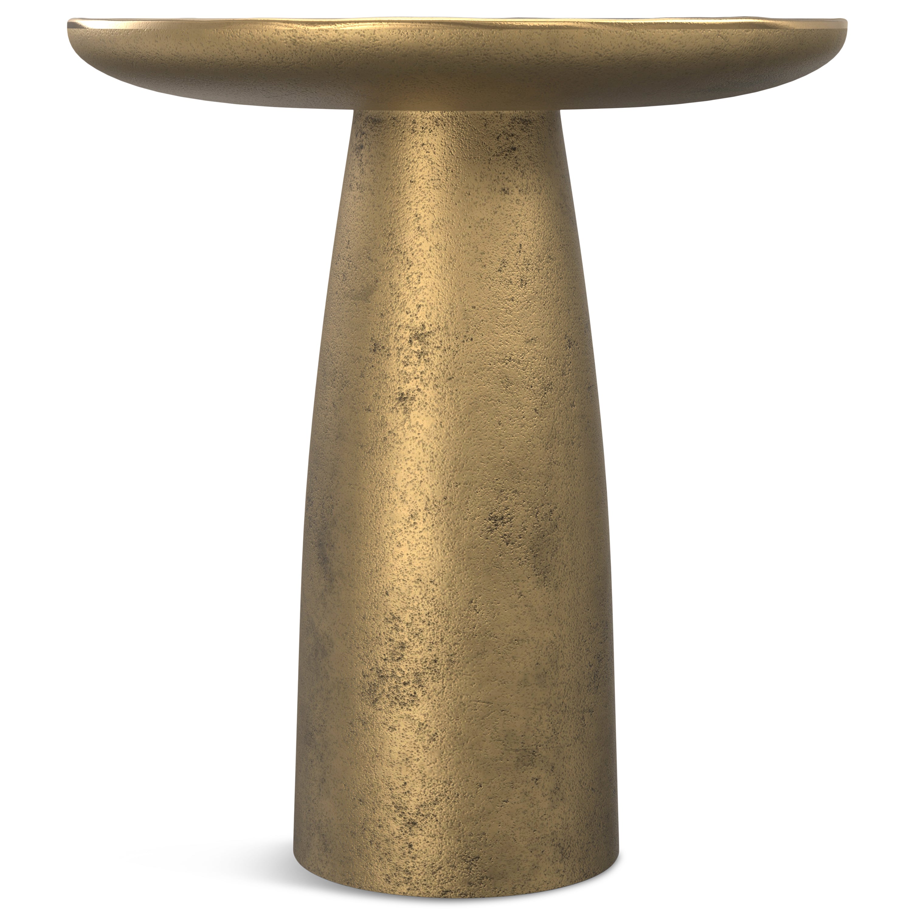 Dominique Cast Aluminum Side Table