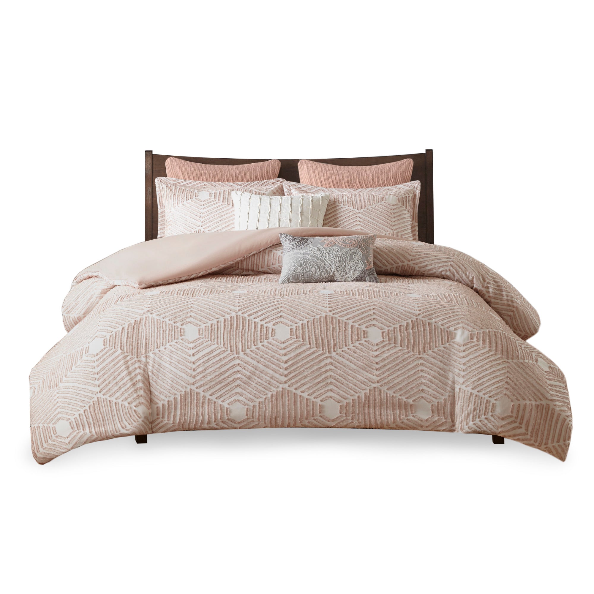Ellipse Cotton Jacquard Comforter Set