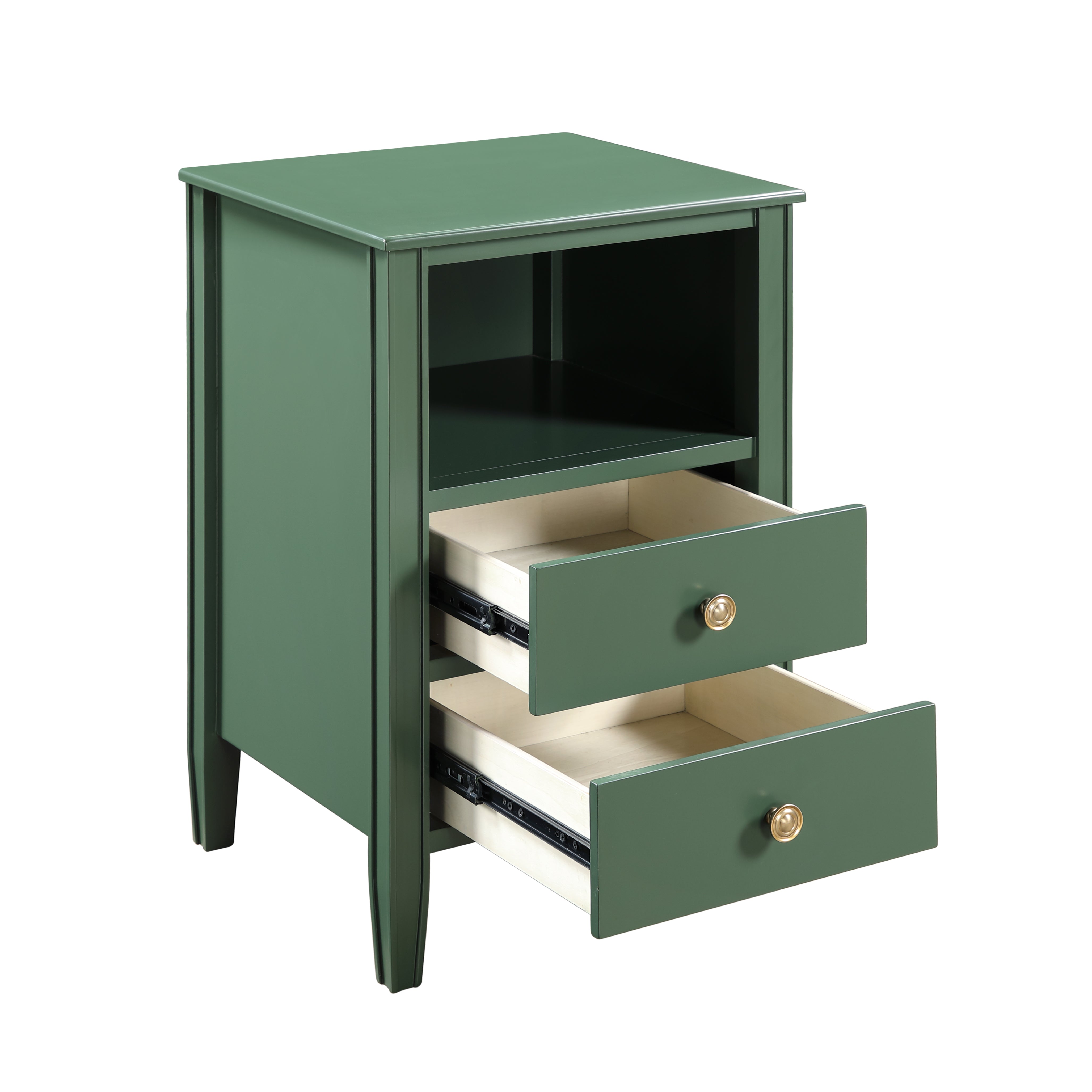 Winston 2-Drawer Storage Nightstand
