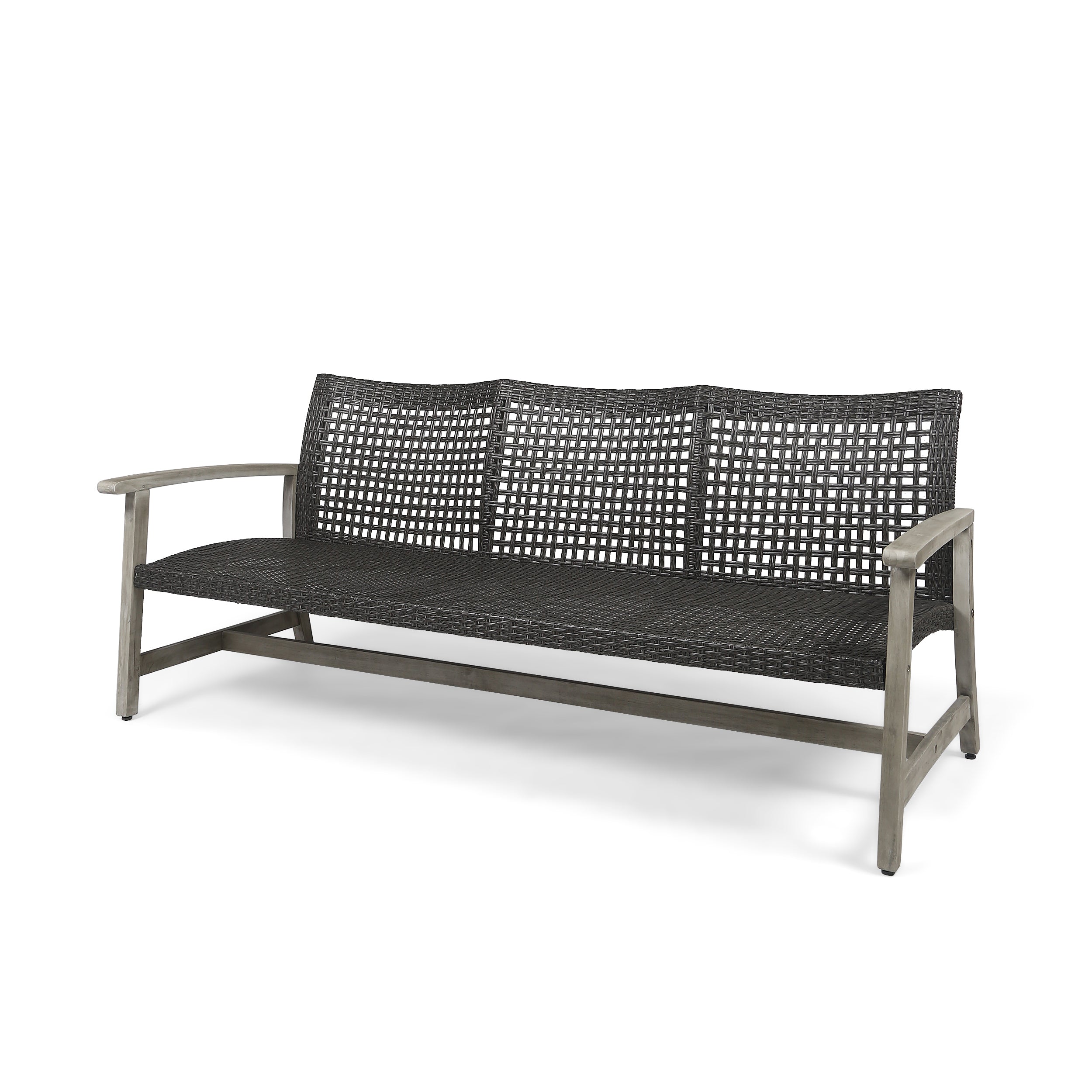 Hampton Outdoor Rattan 3 Seater Sofa