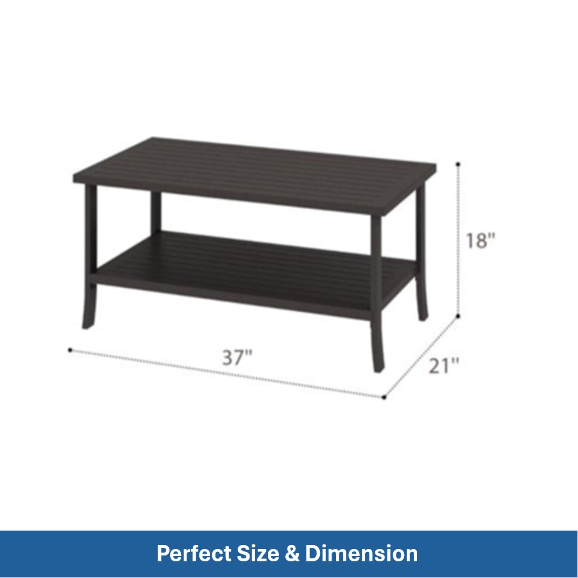 Marisol 5 Piece Metal Patio Furniture Set with Loveseat