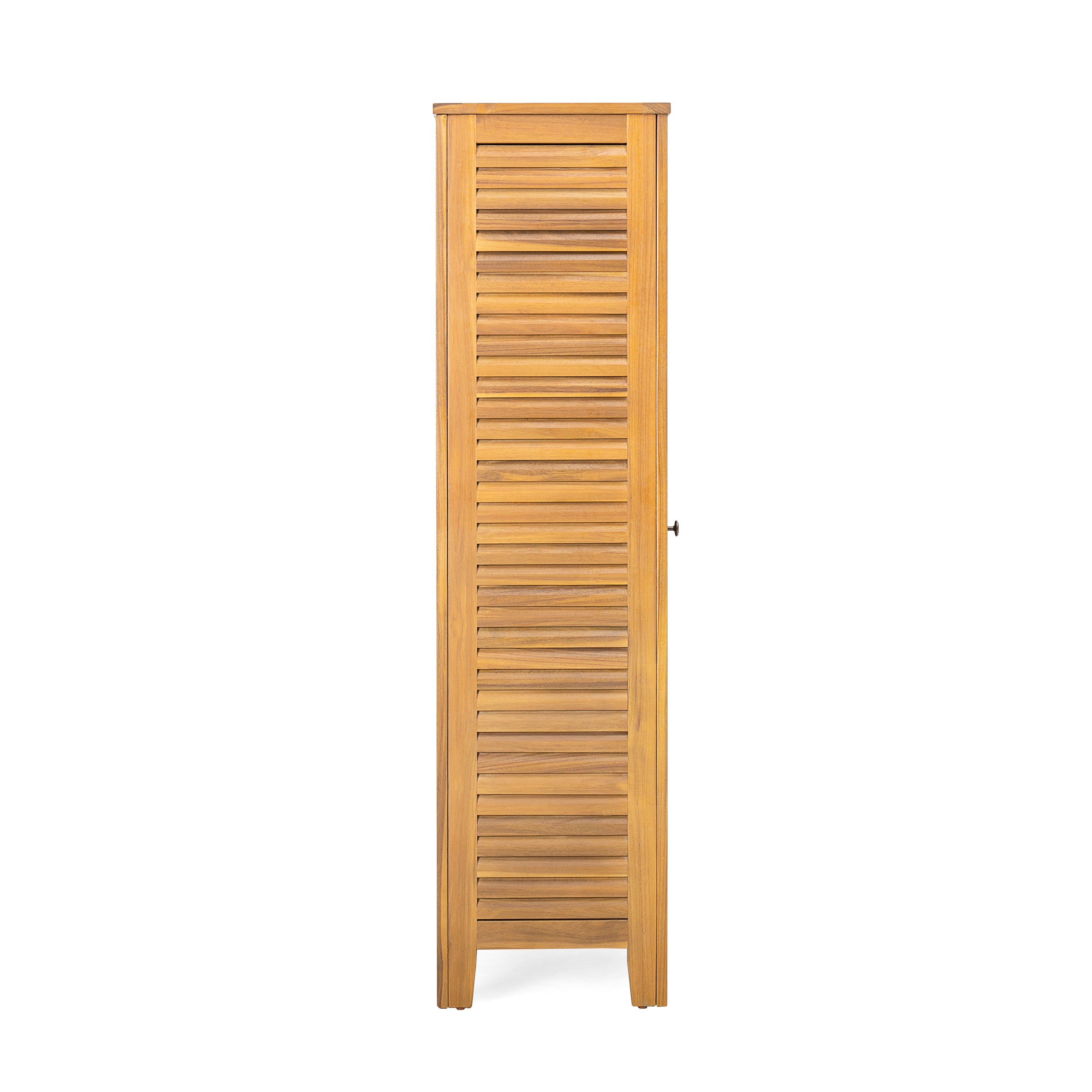 Outdoor Acacia Wood Cabinet with Doors and Shelves
