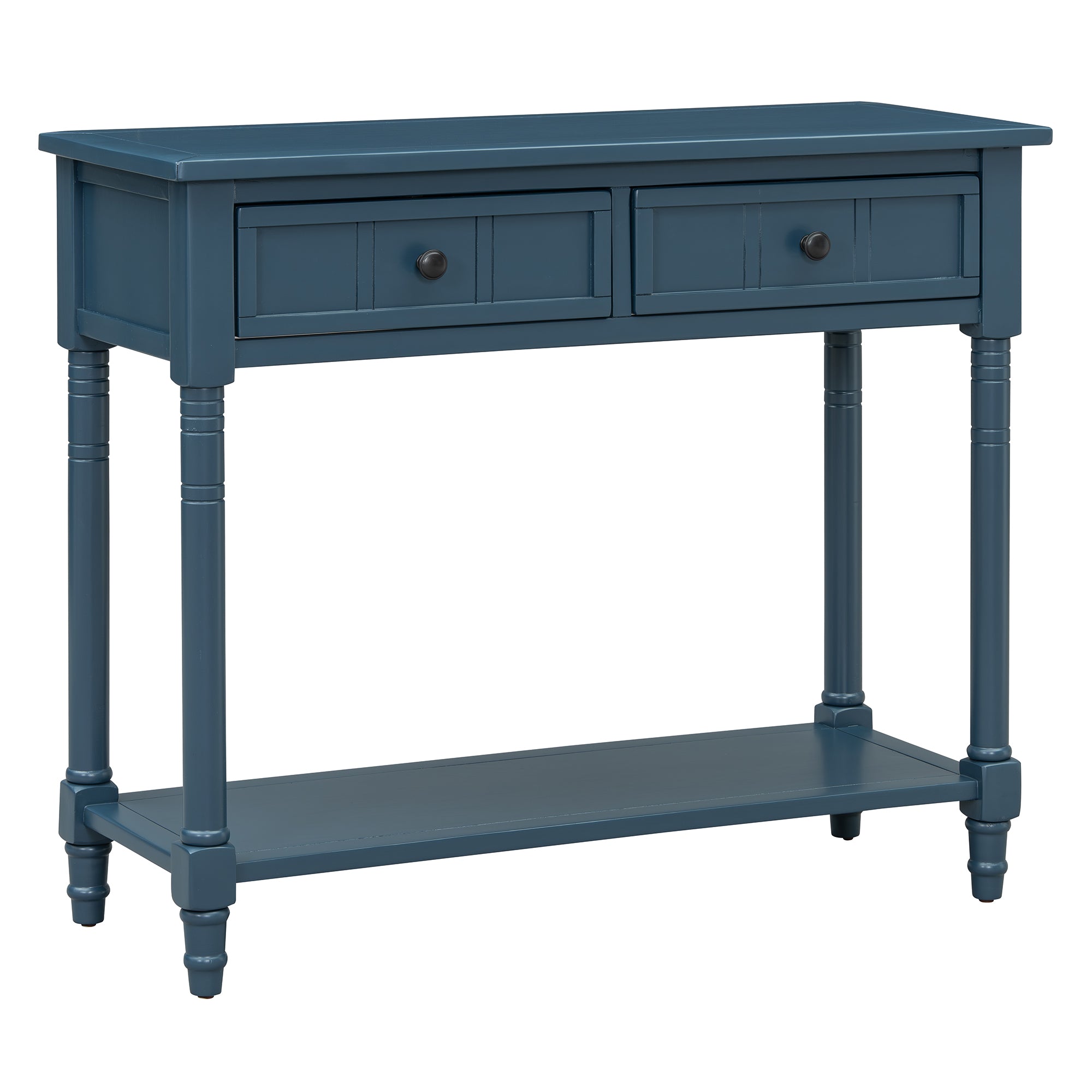 Daisy Traditional Console Table Design with Two Drawers