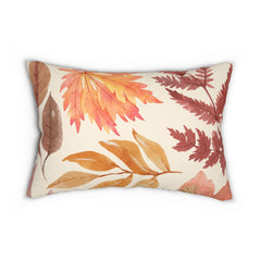 All the Fall Leaves Decorative Lumbar Throw Pillow
