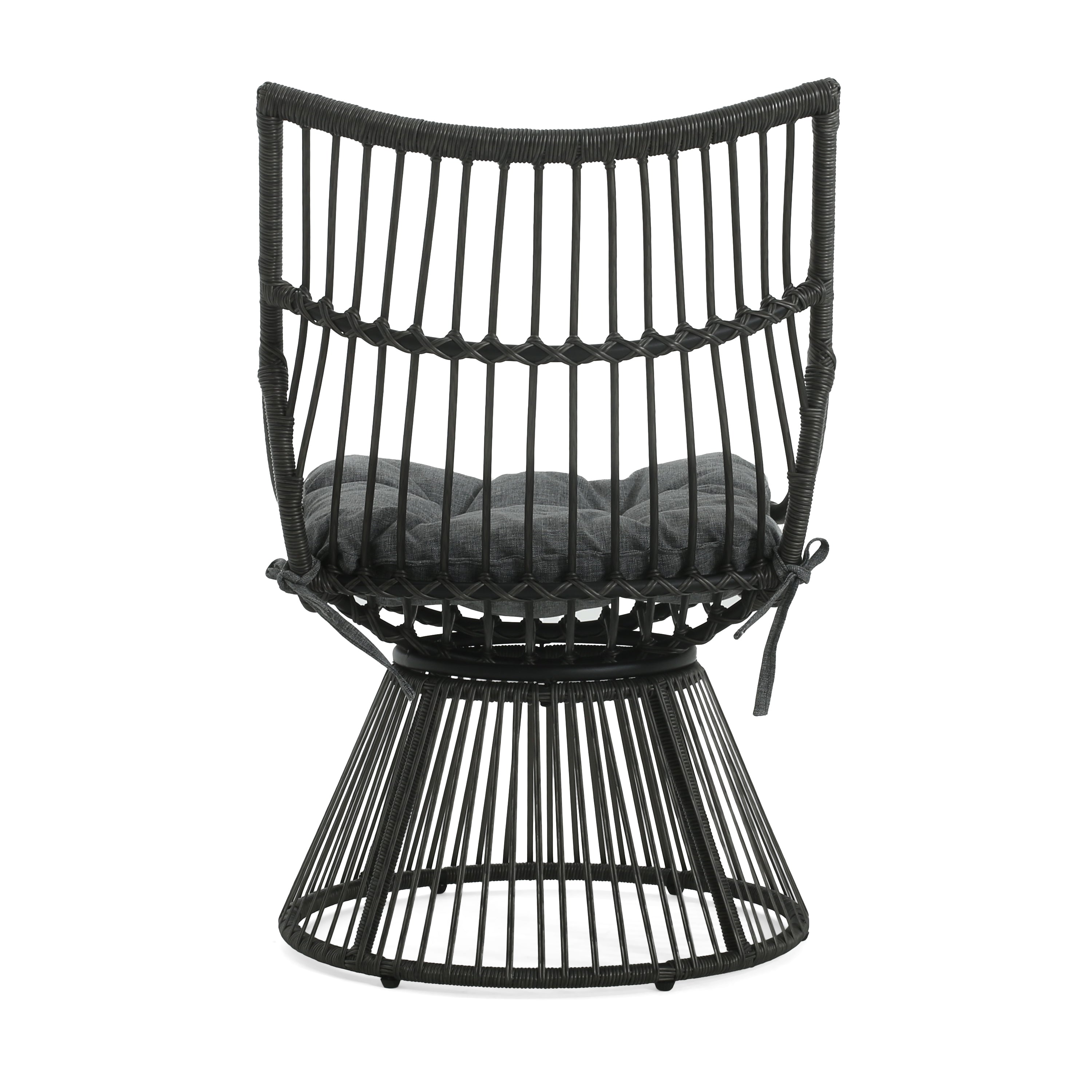 The Original Papasan™ Strontianite Outdoor Rattan Chair with High Back Design