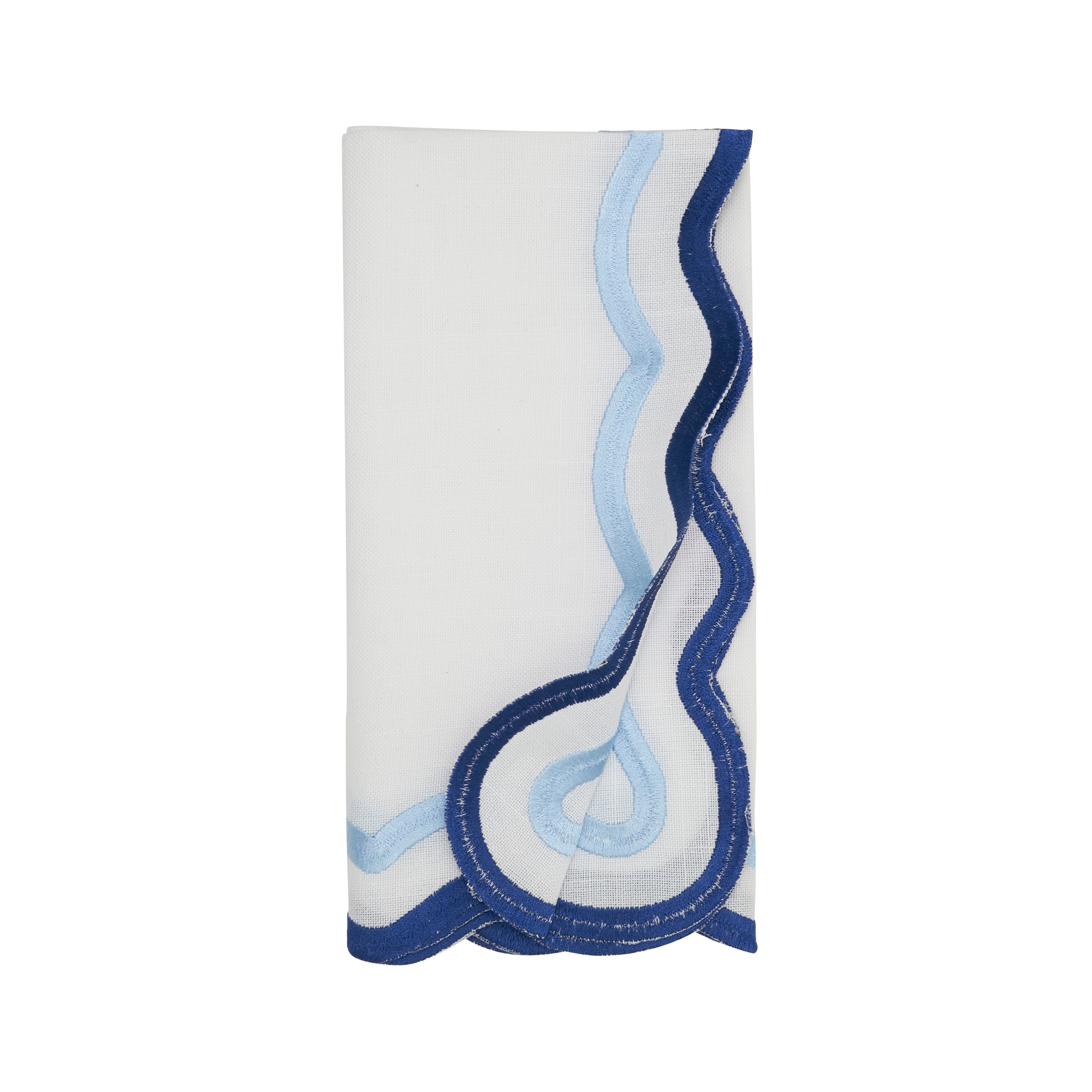 Scalloped Border Napkin, Set of 4