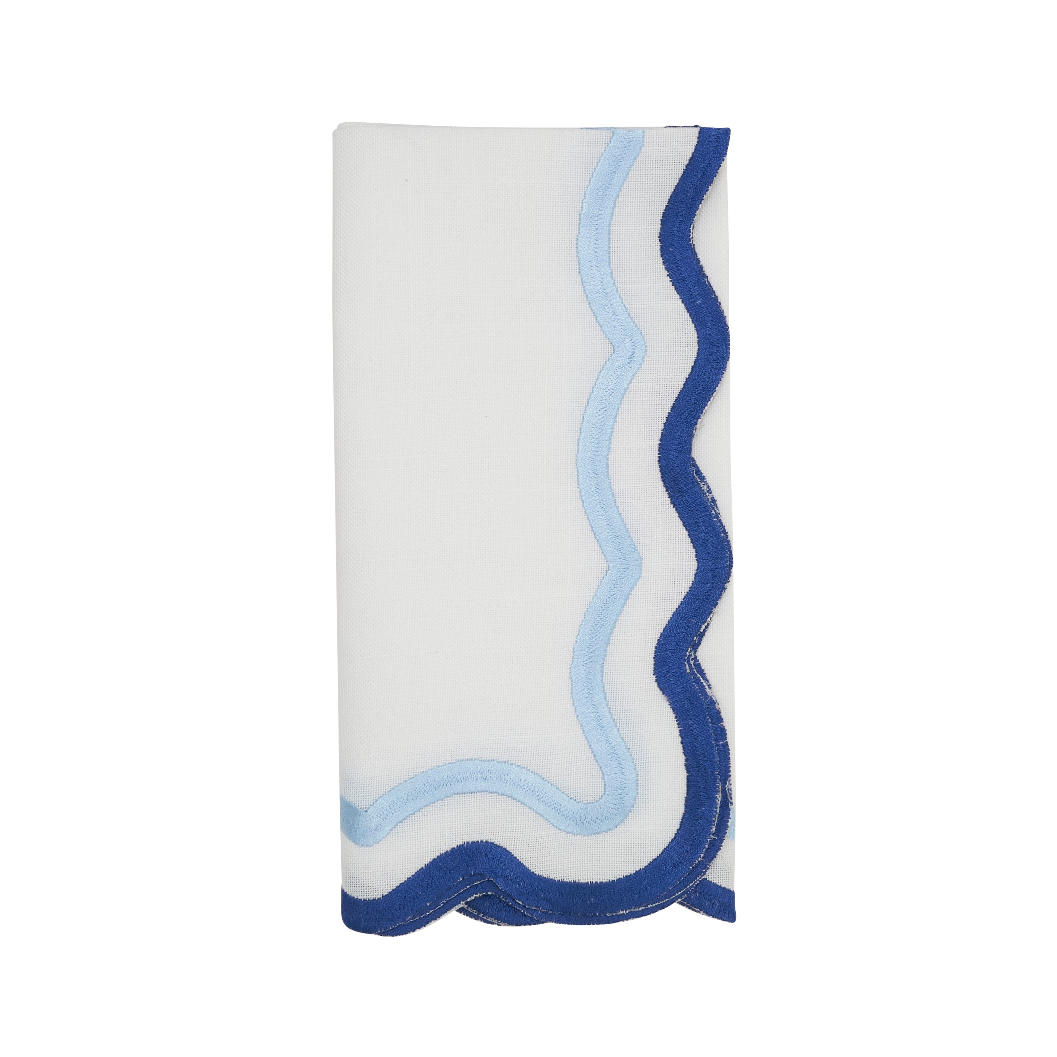 Scalloped Border Napkin, Set of 4