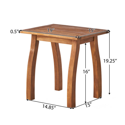 Brava Outdoor 3-Piece Patio Conversation Set