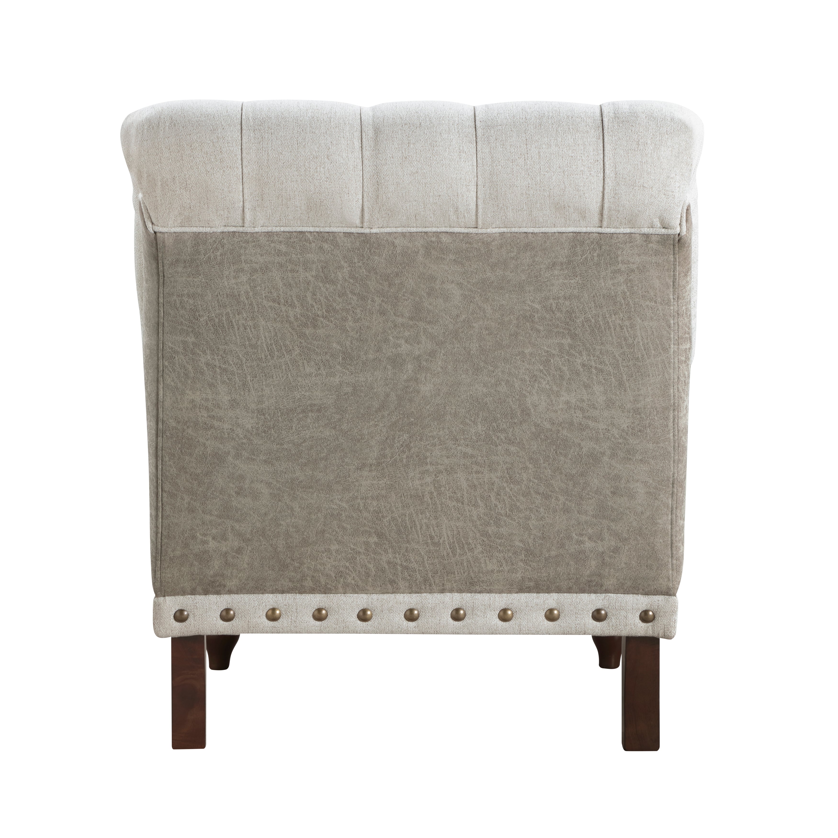 Button-Tufted Accent Chair