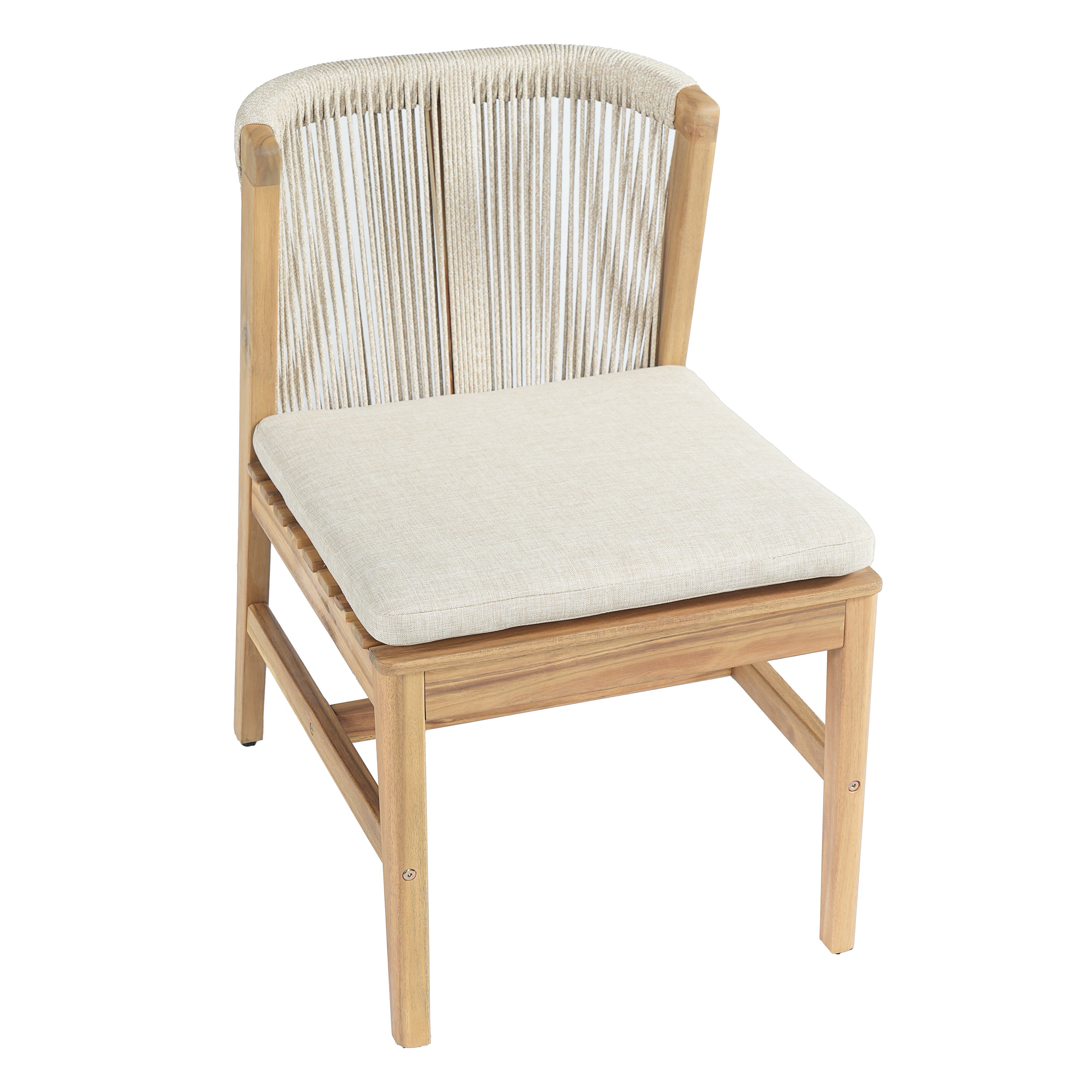 Louie Outdoor Dining Chairs, Set of 2