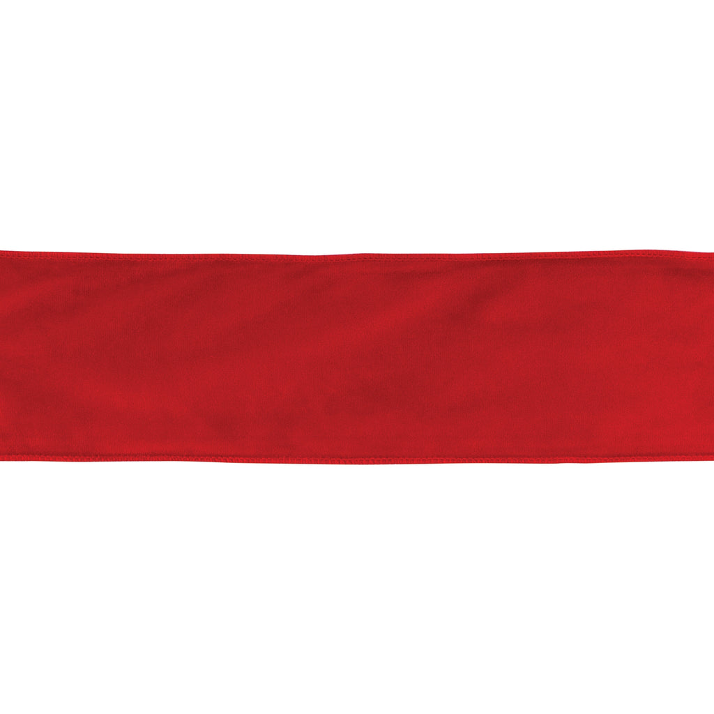 4" Red Polyester Ribbon