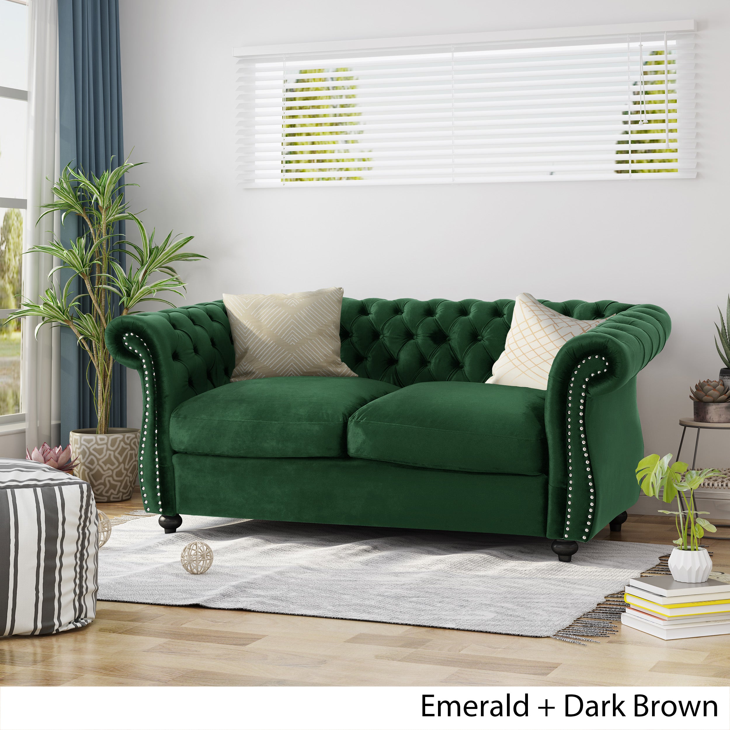 Chesterfield Style Loveseat