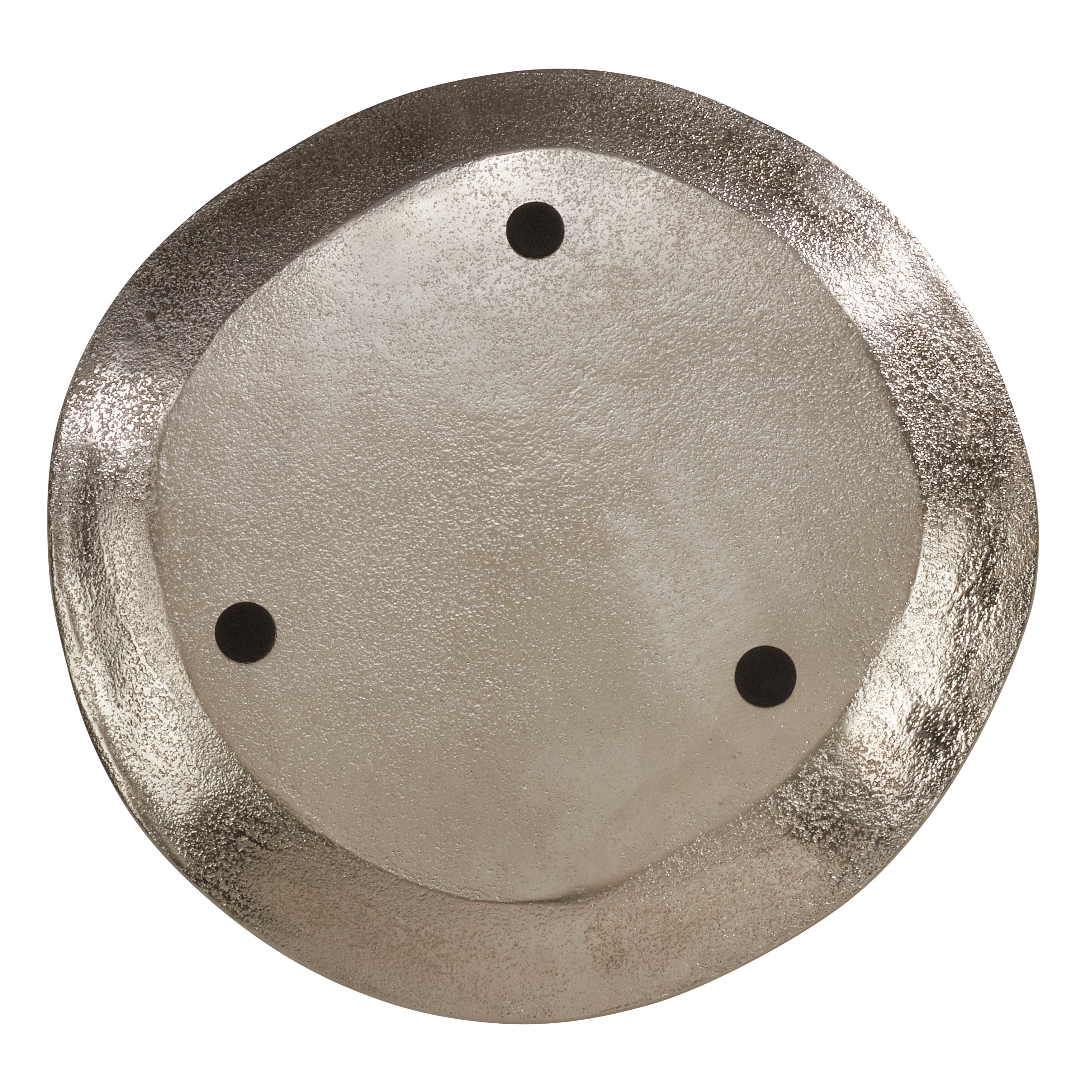 Brushed Aluminum Charger, Set of 4