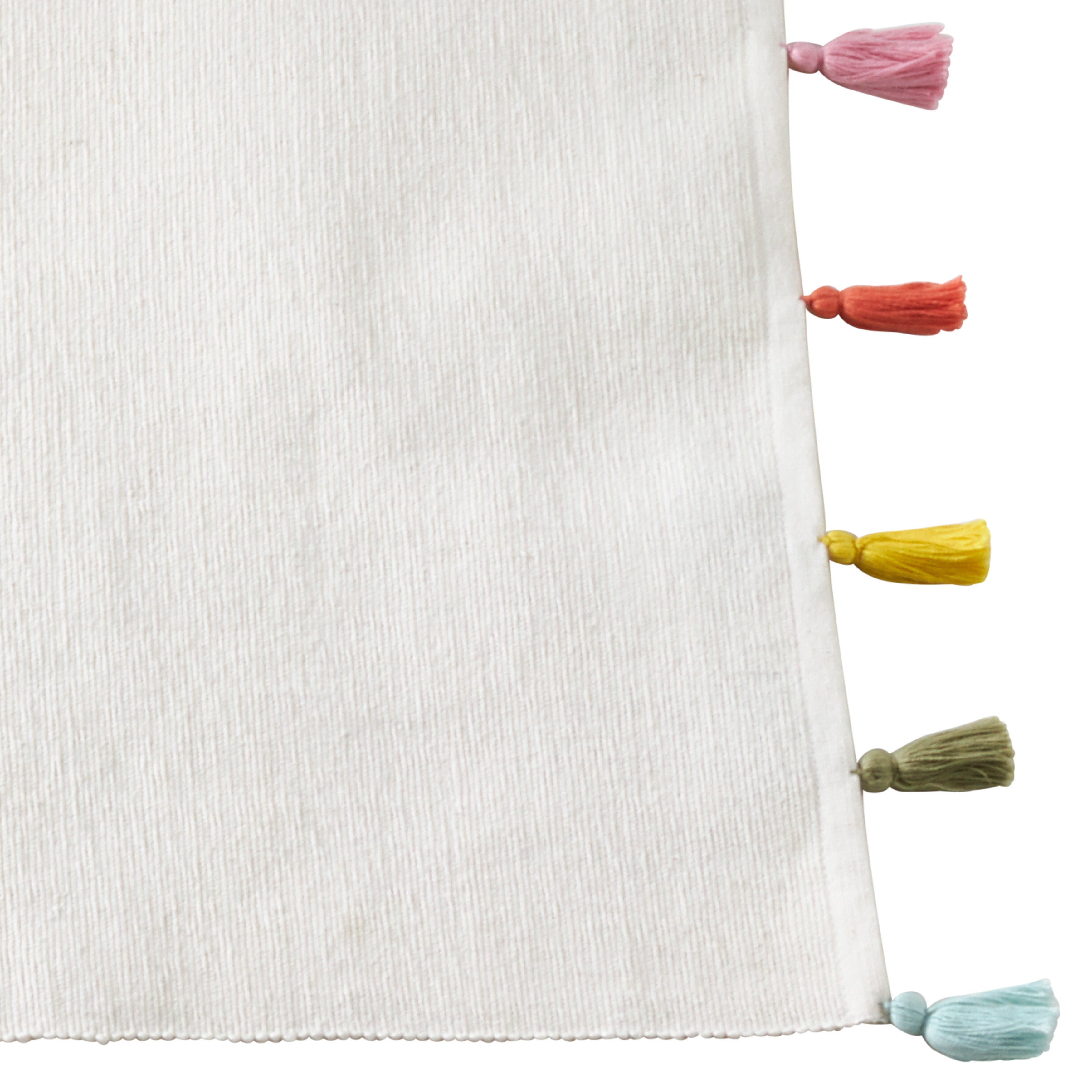 Colorburst Tassel Placemats, Set of 4