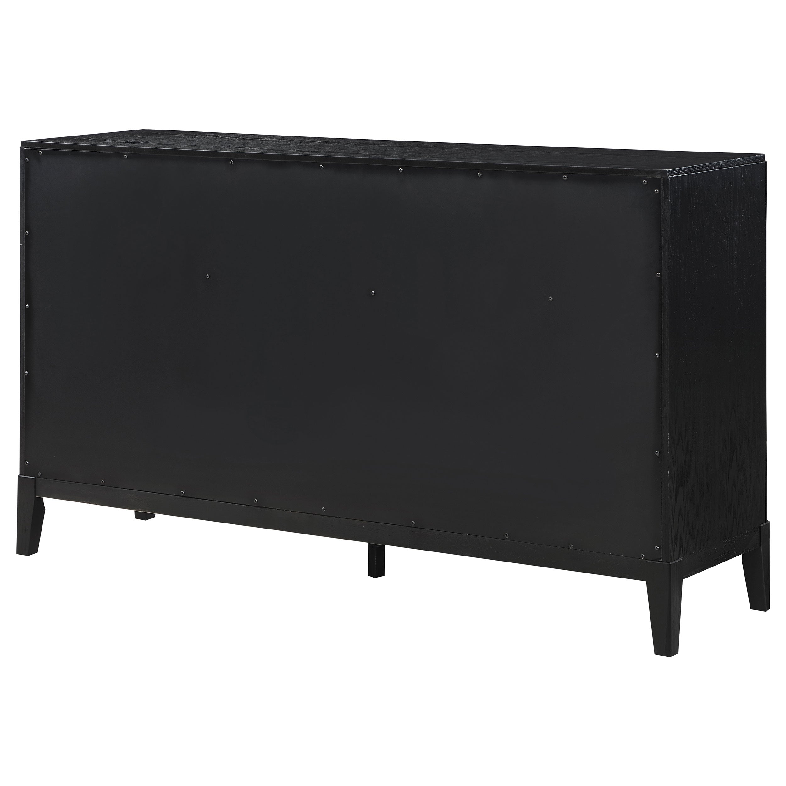 Mason Black 8-Drawer Dresser