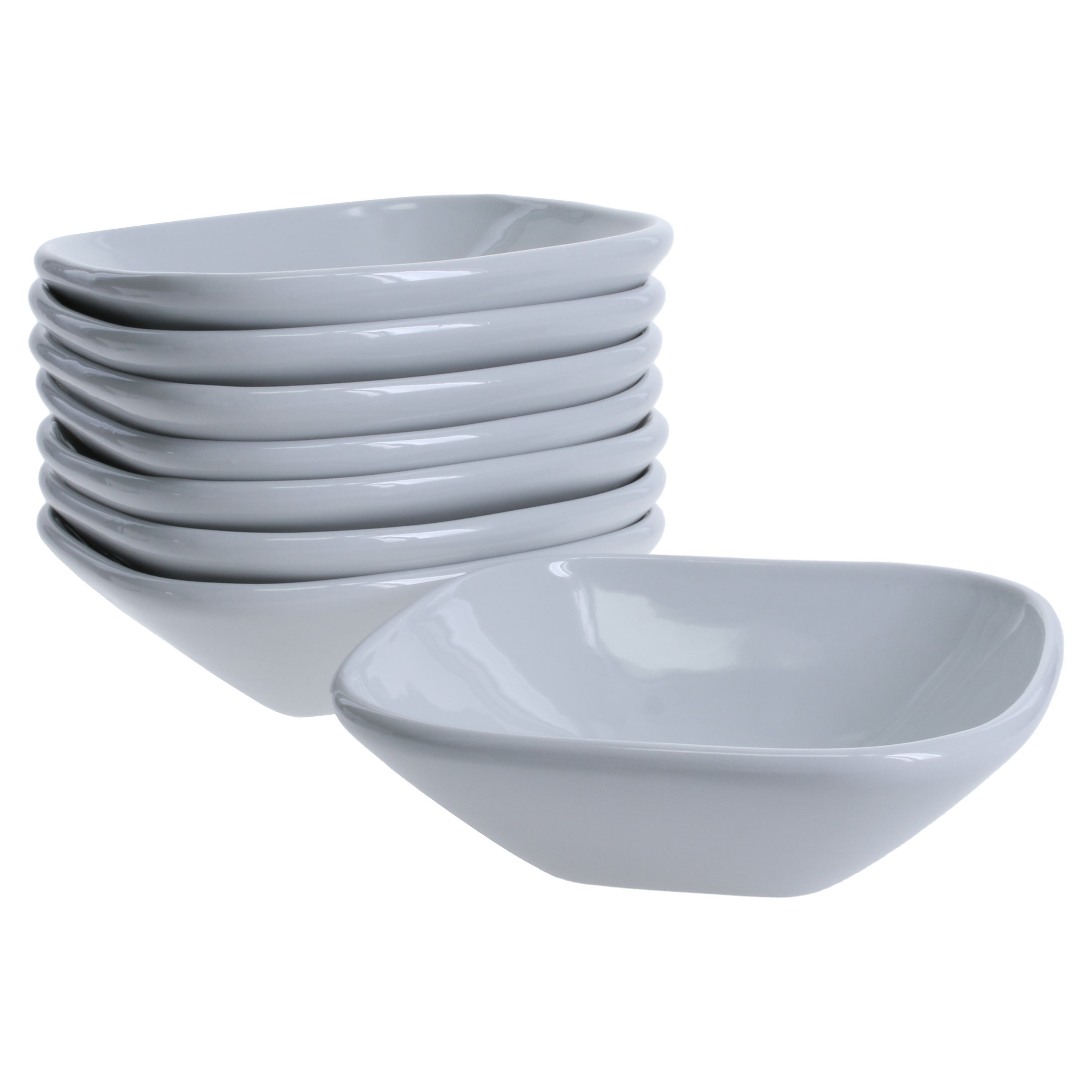 Impulse Square Cereal Bowls, Set of 8