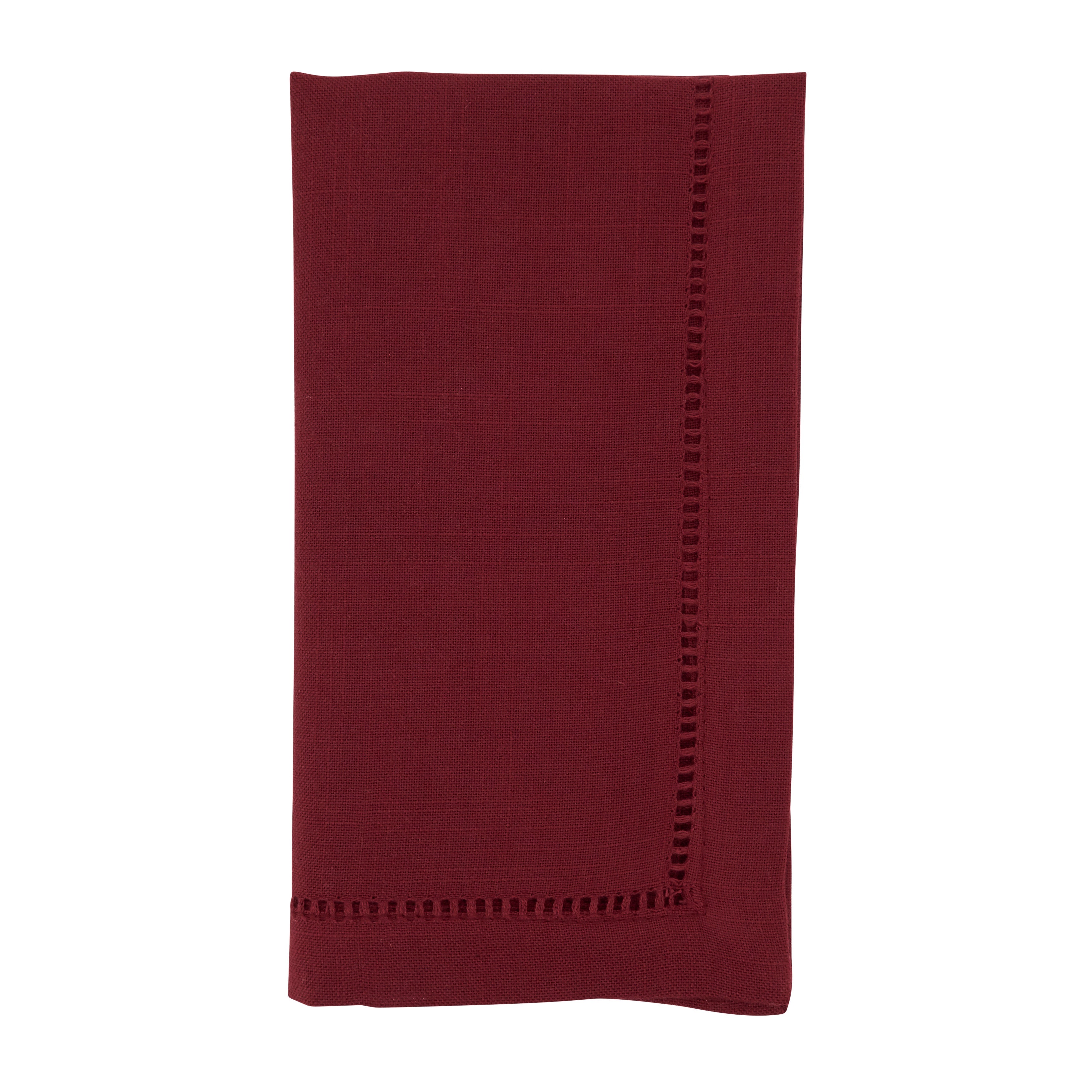 Dinner Napkin with Hemstitched Border, Set of 12