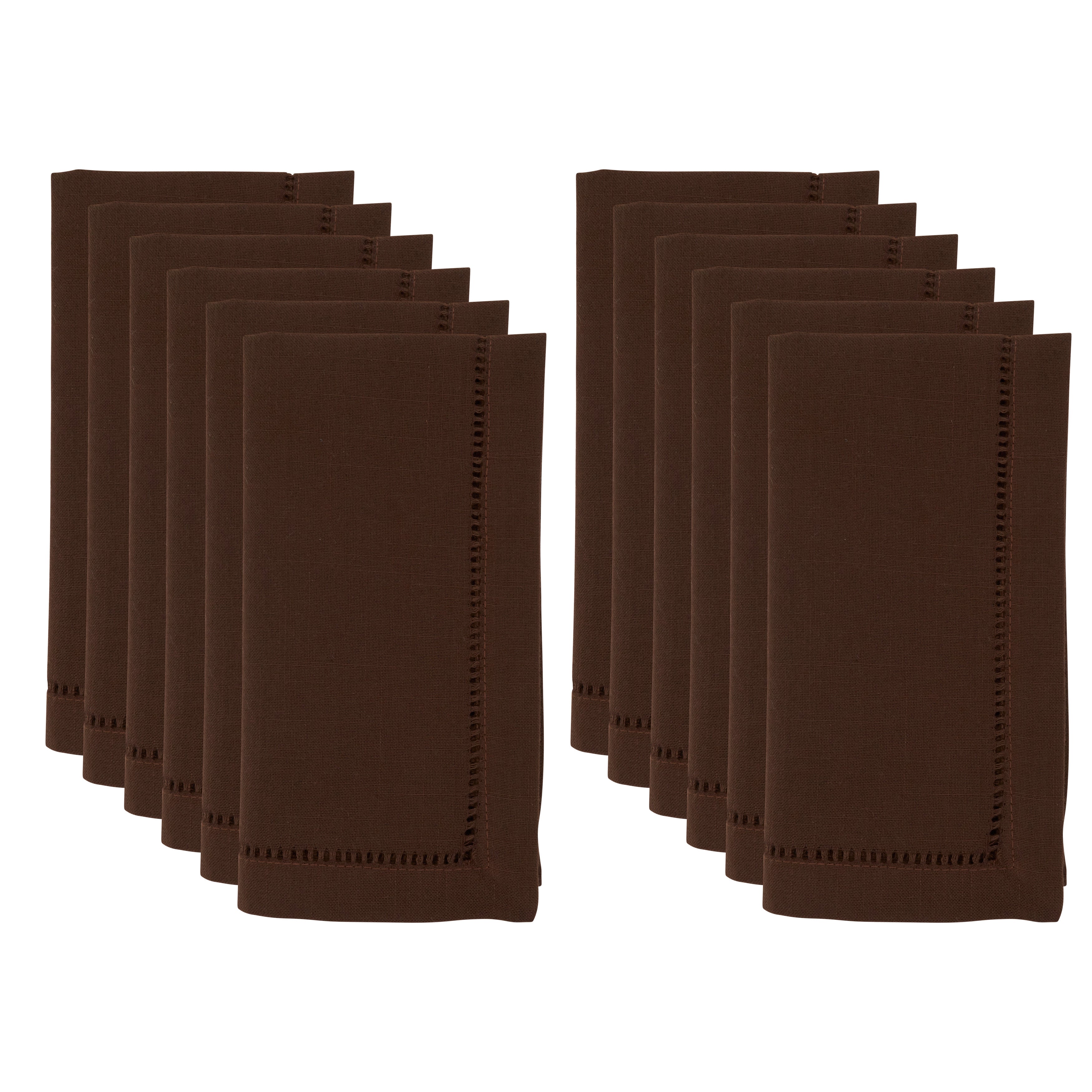 Dinner Napkin with Hemstitched Border, Set of 12