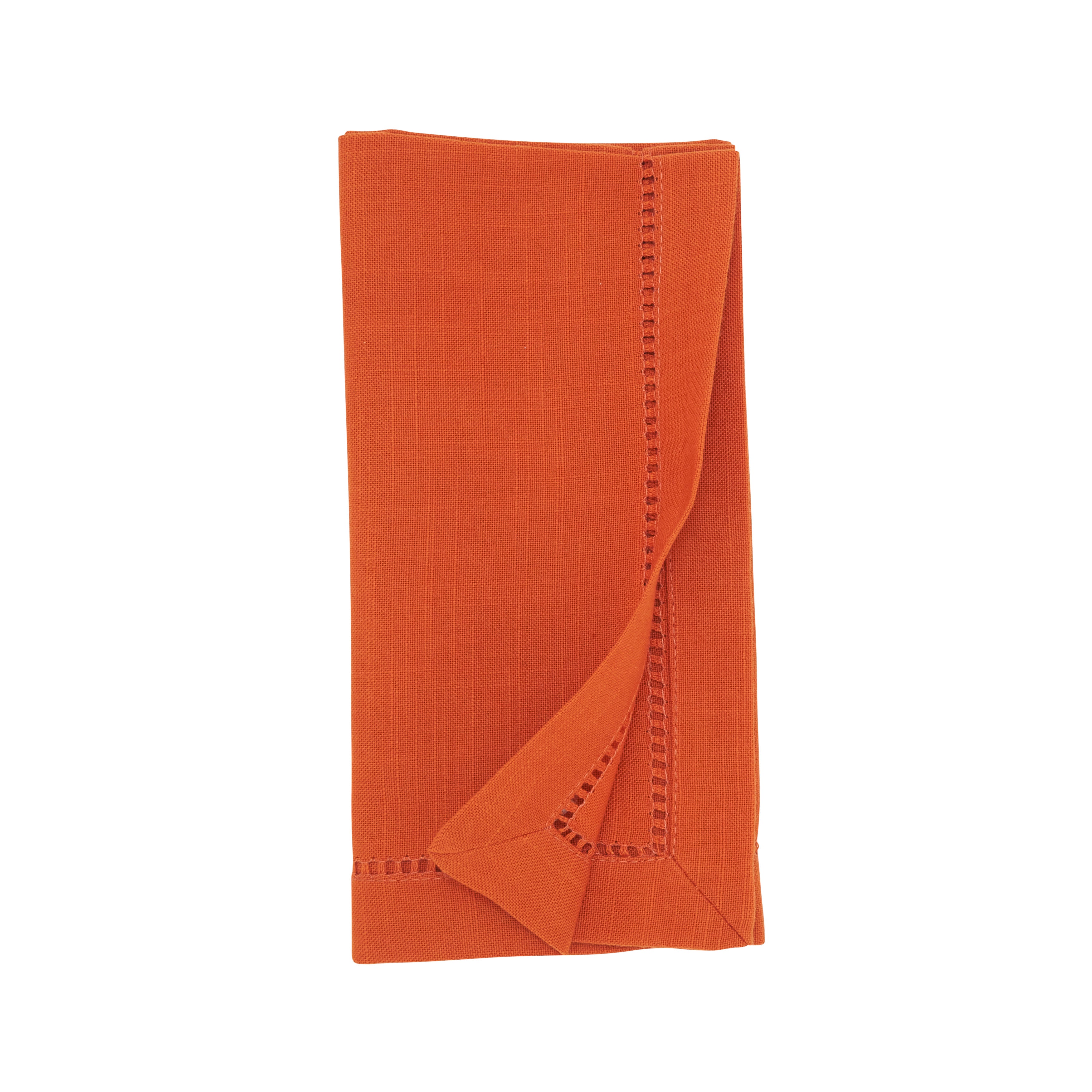 Hemstitched Border Dinner Napkin, Set of 12