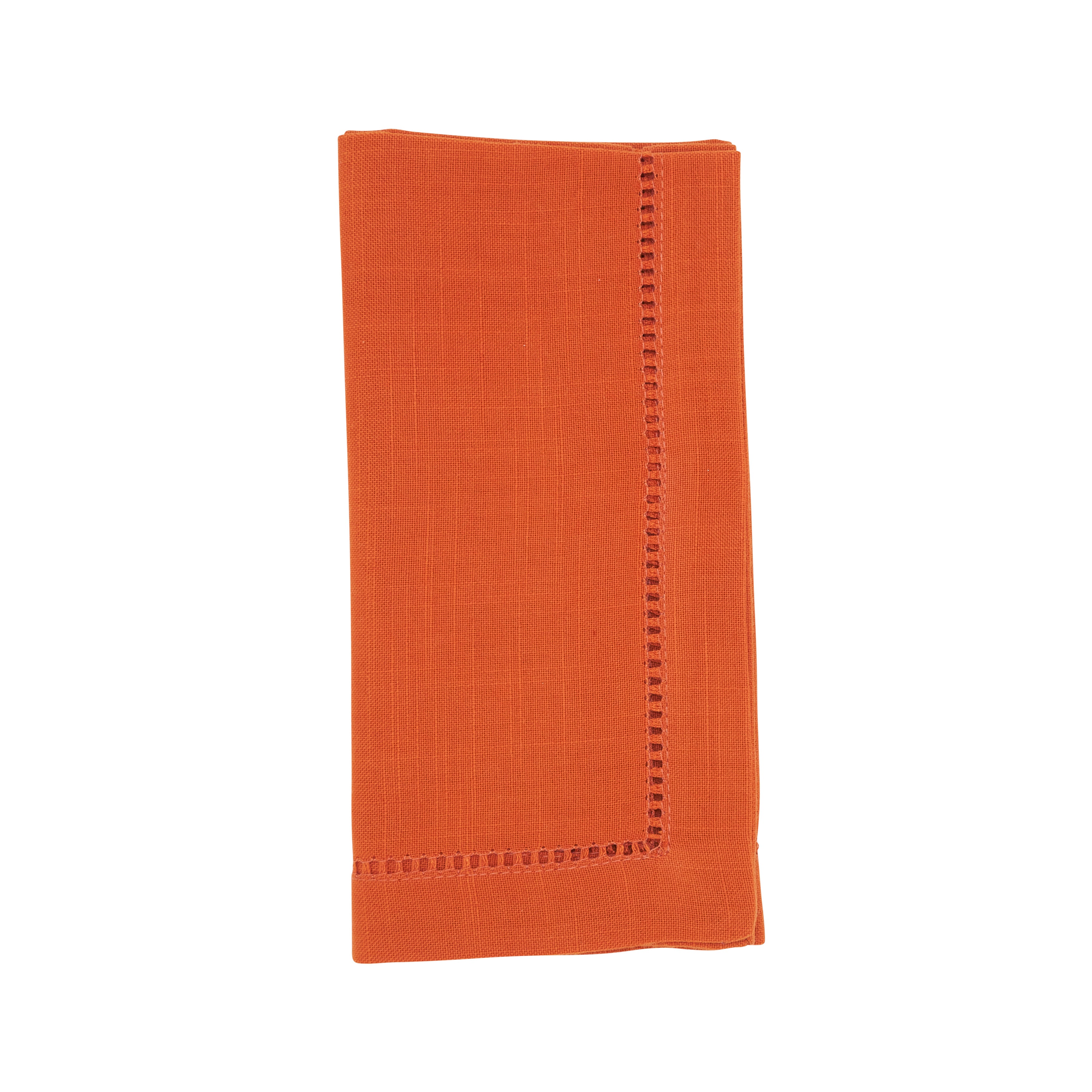 Hemstitched Border Dinner Napkin, Set of 12