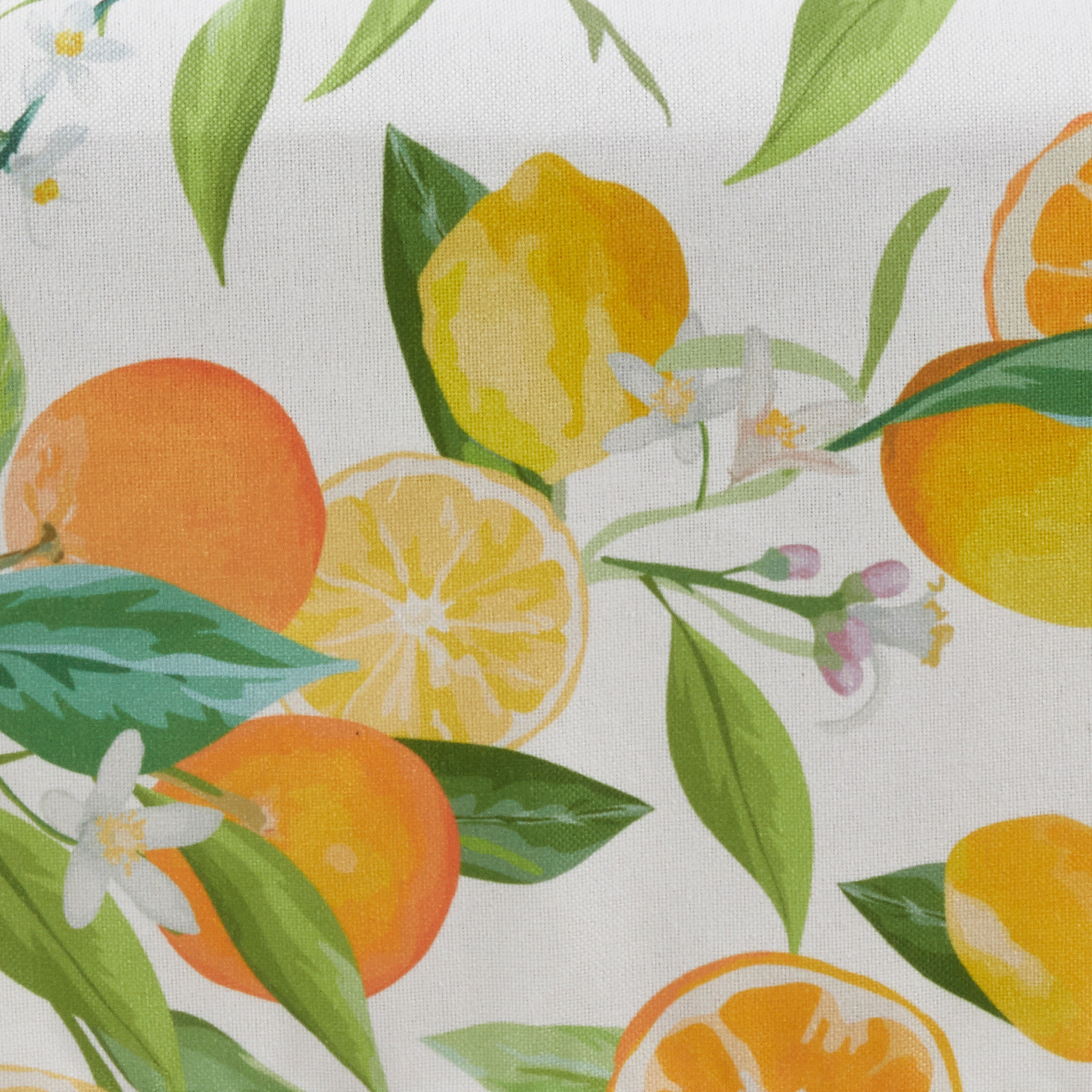 Lemon And Orange Print Table Runner