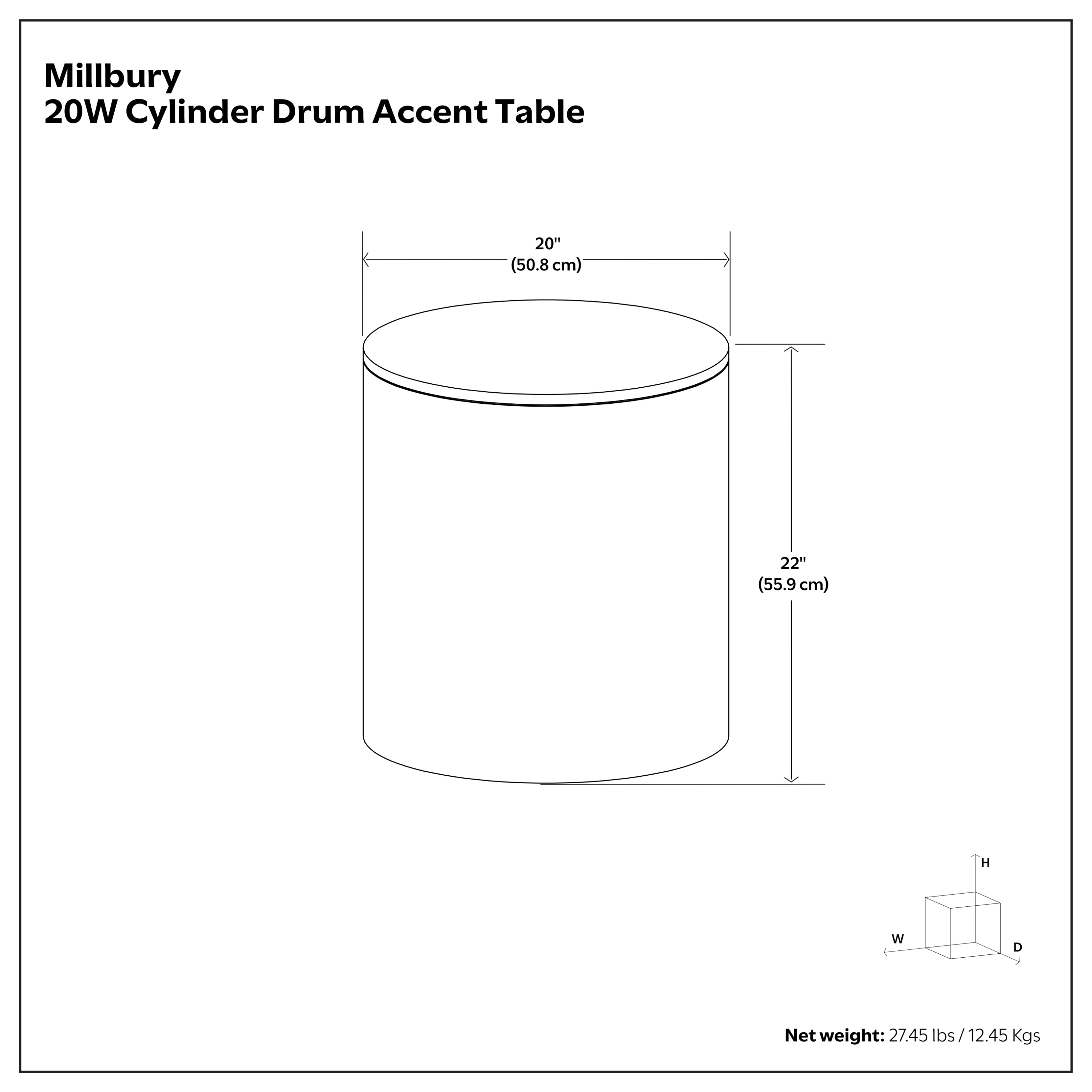 Millbury Side Table