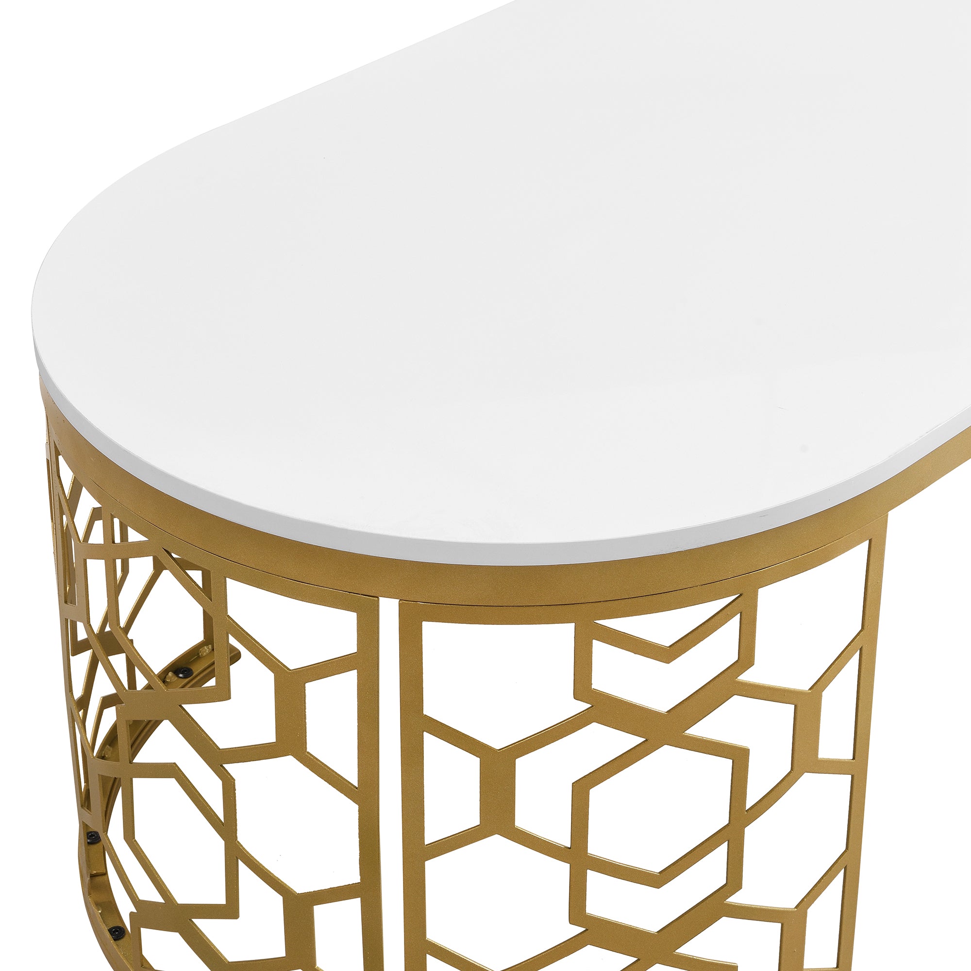 Modern Oval Coffee Table