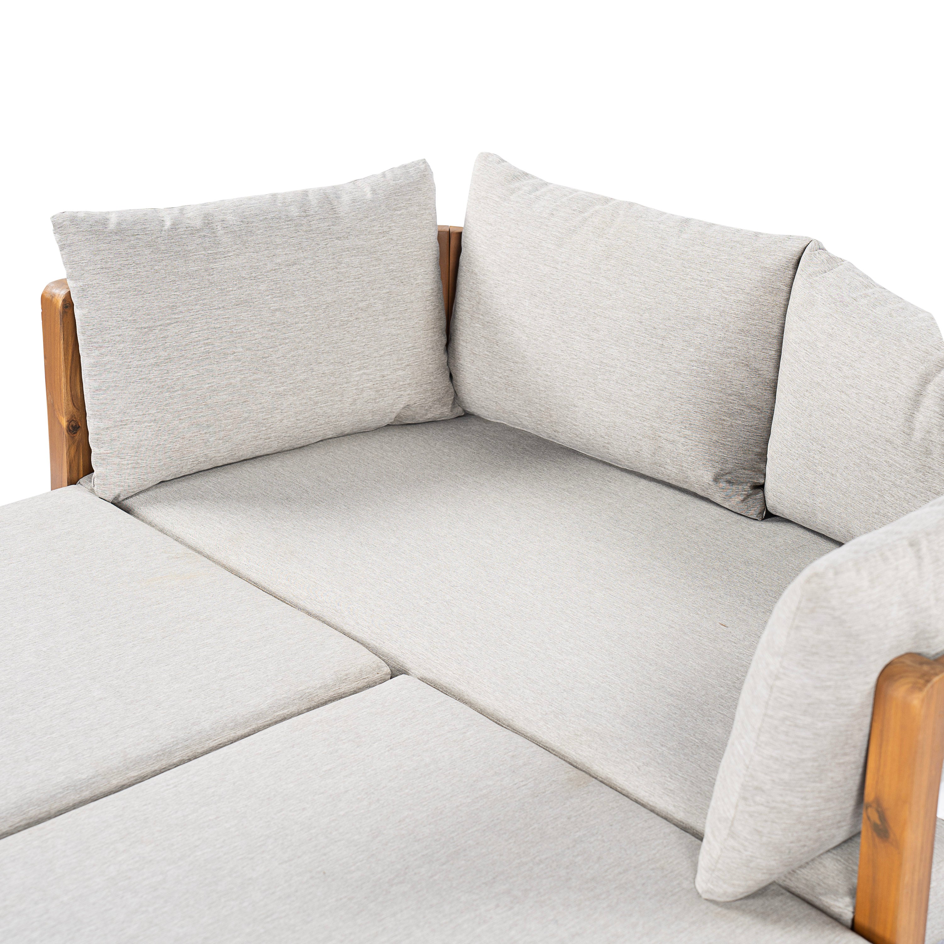 Donovan Outdoor Wood Daybed