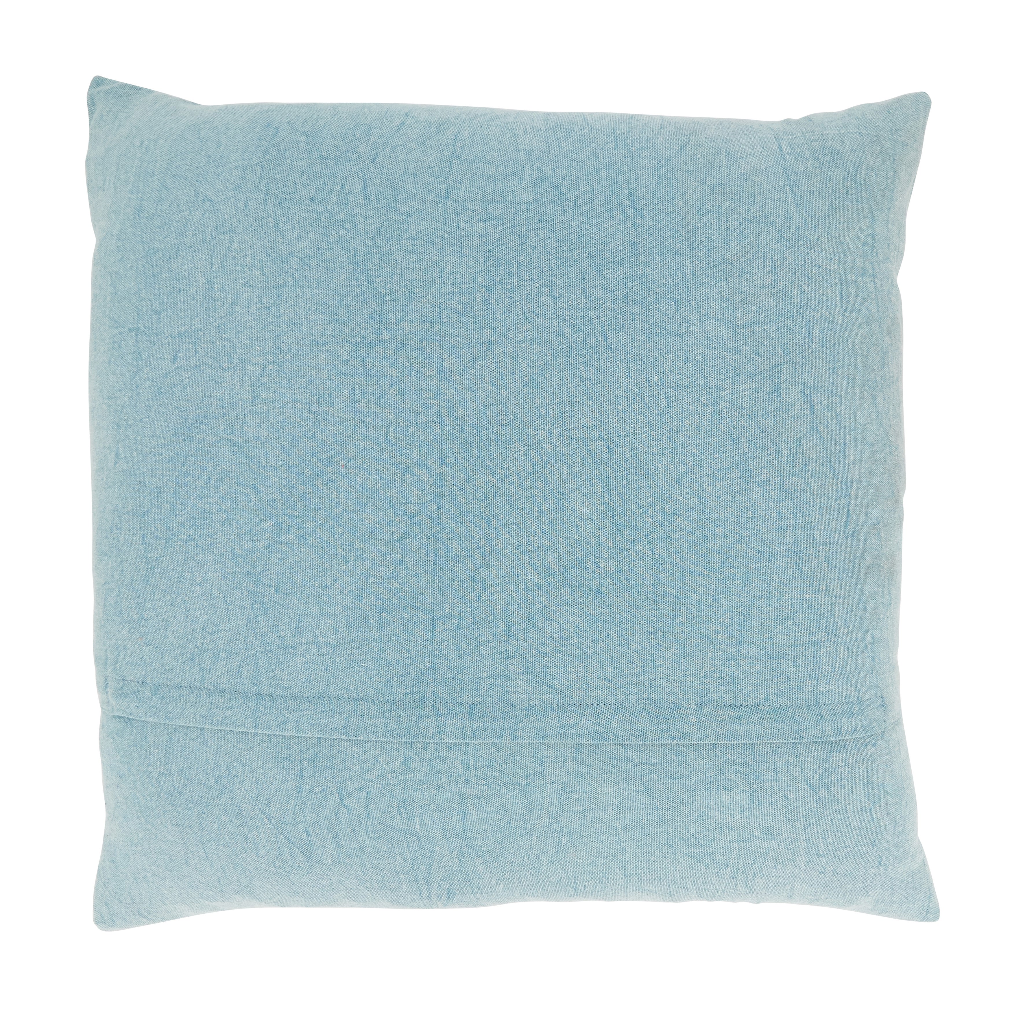 Aquatic Dreams Stonewashed Starfish Poly Filled Throw Pillow