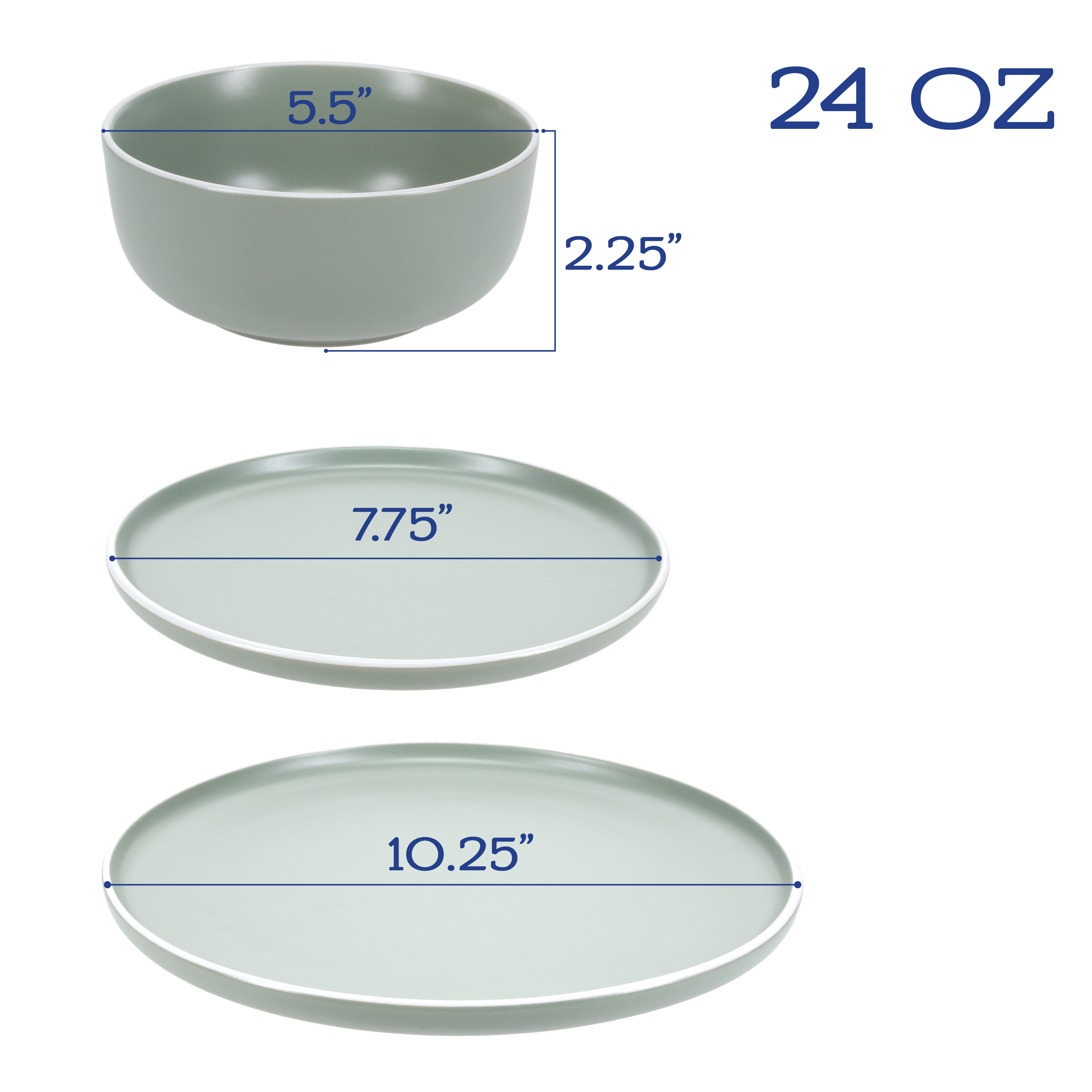 Tempo 12-piece Dinnerware Set