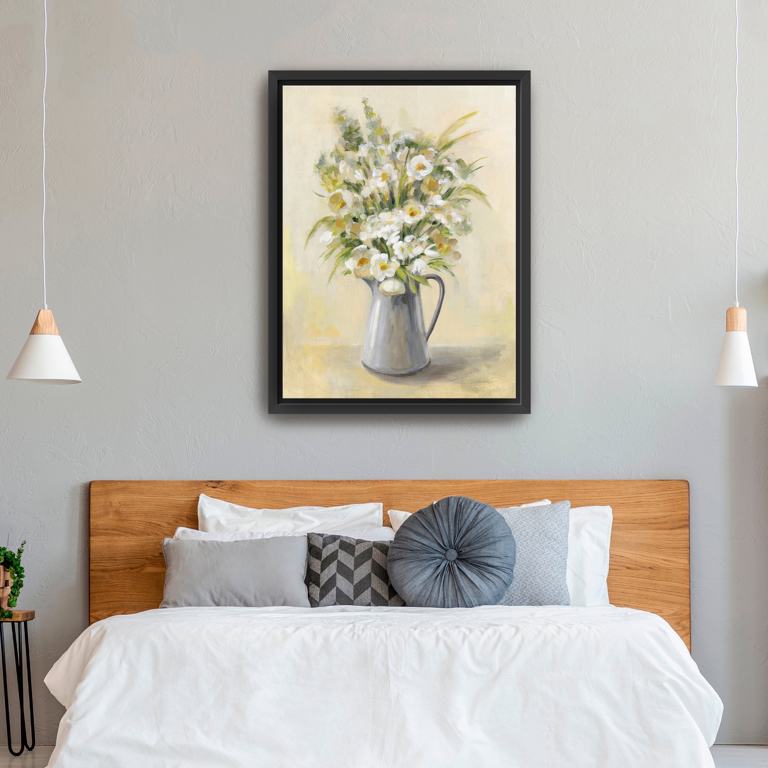 Farm Bouquet Canvas Giclee