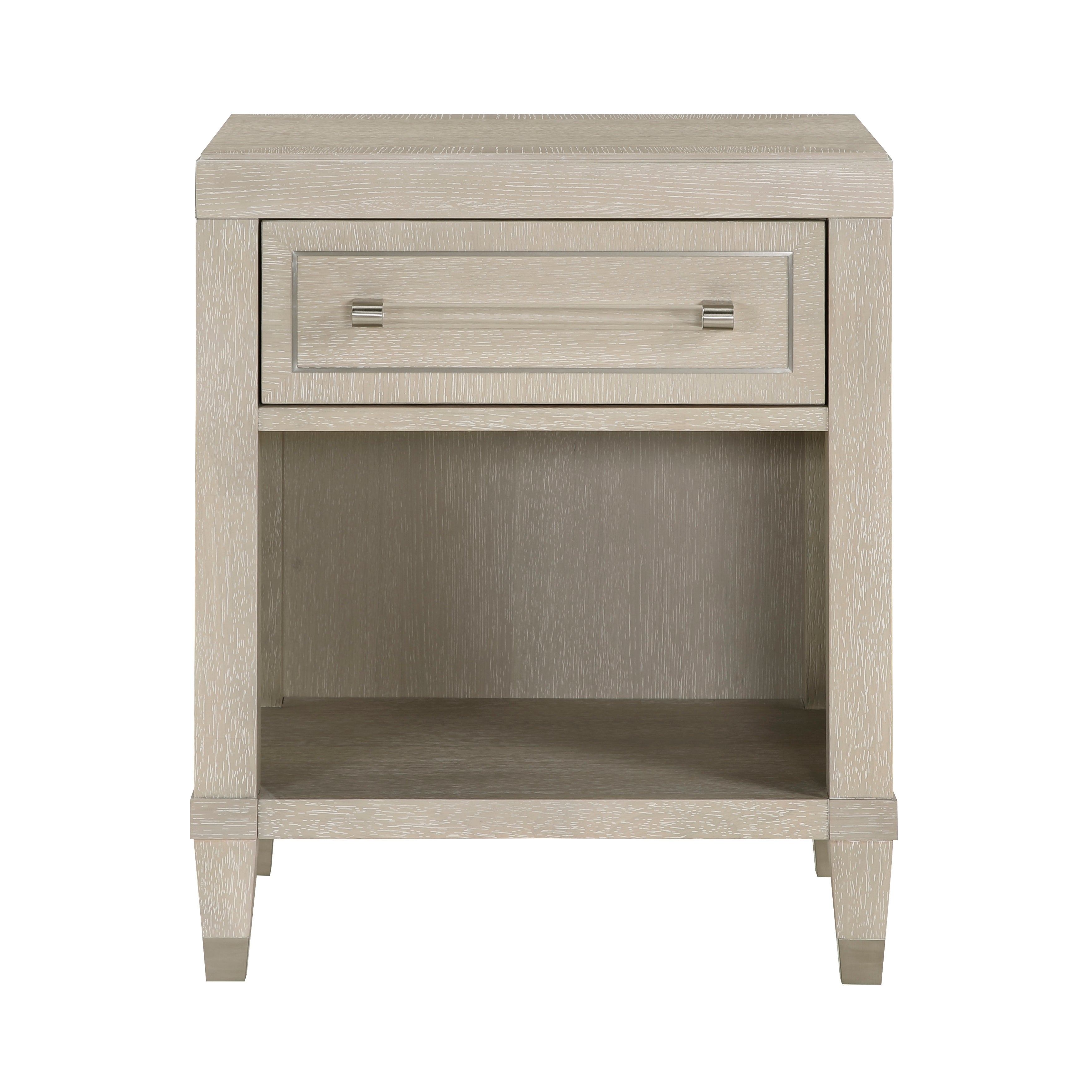 Nightstand with Charging Ports