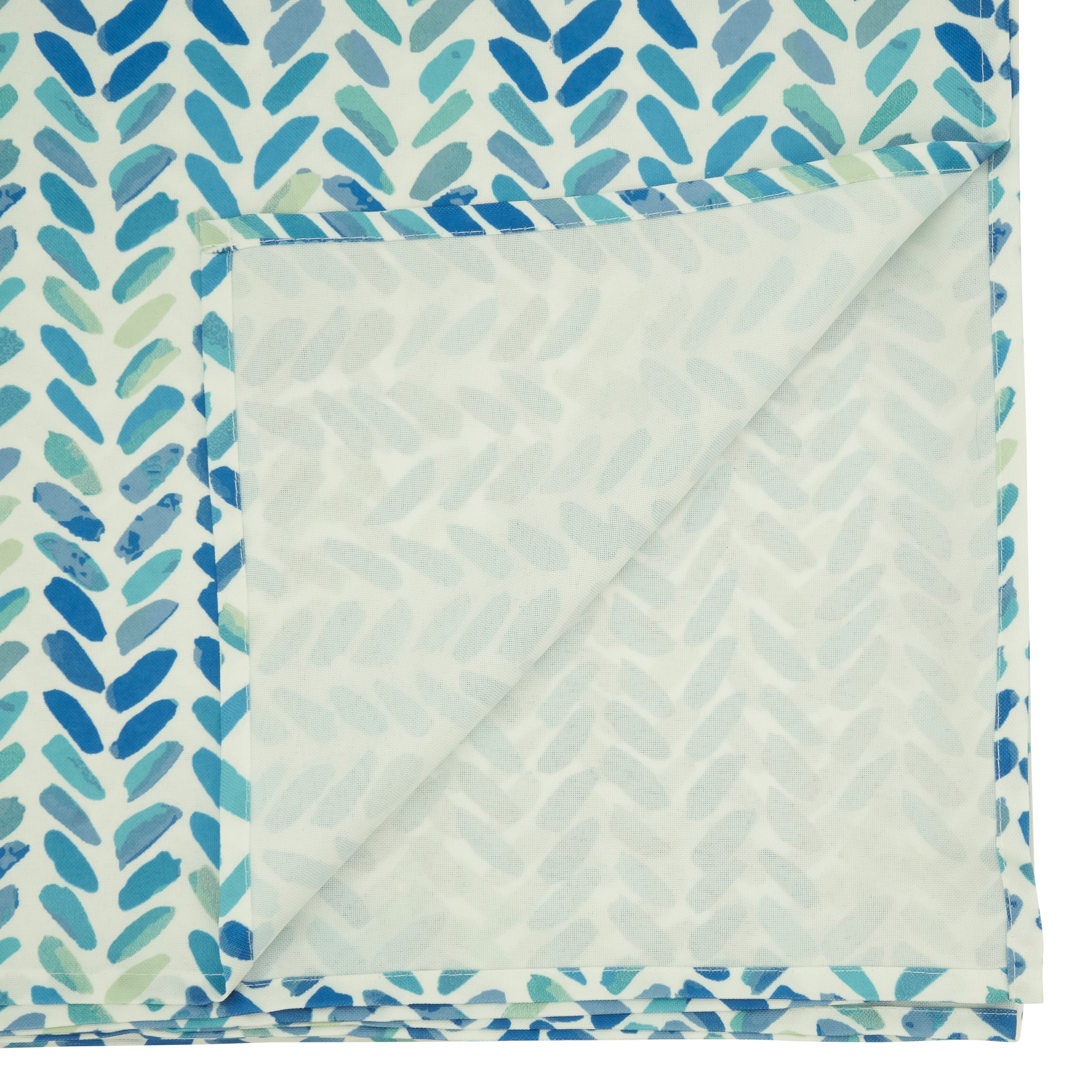 Watercolor Chevron Design Tablecloth