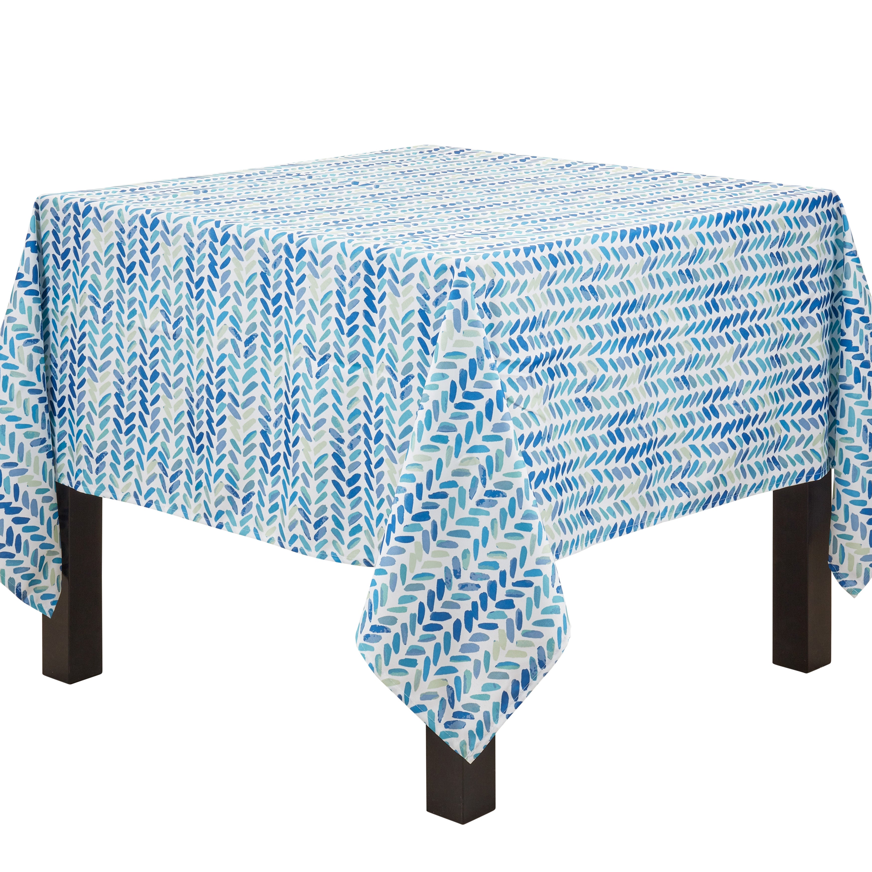 Watercolor Chevron Design Tablecloth