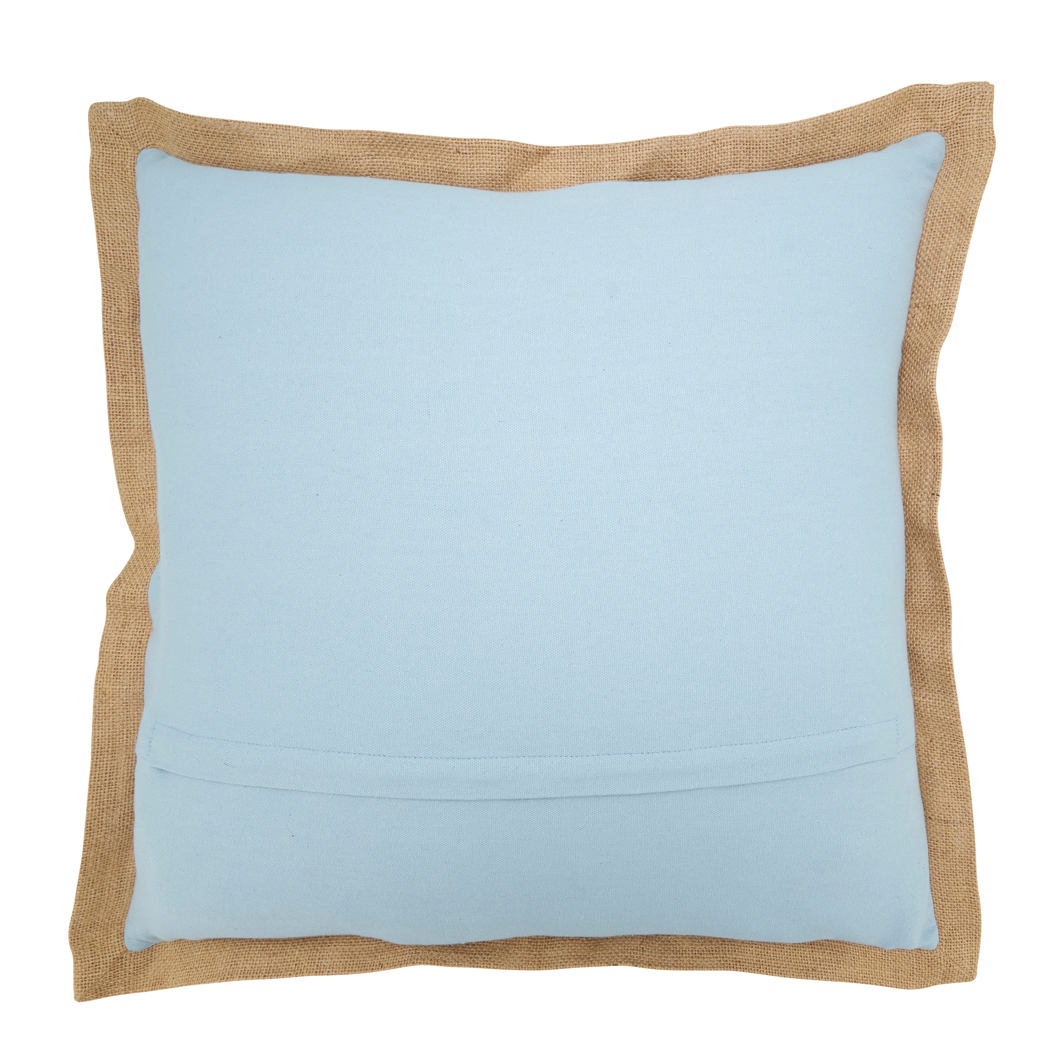 Coral Breeze Sea Fan Poly Filled Throw Pillow