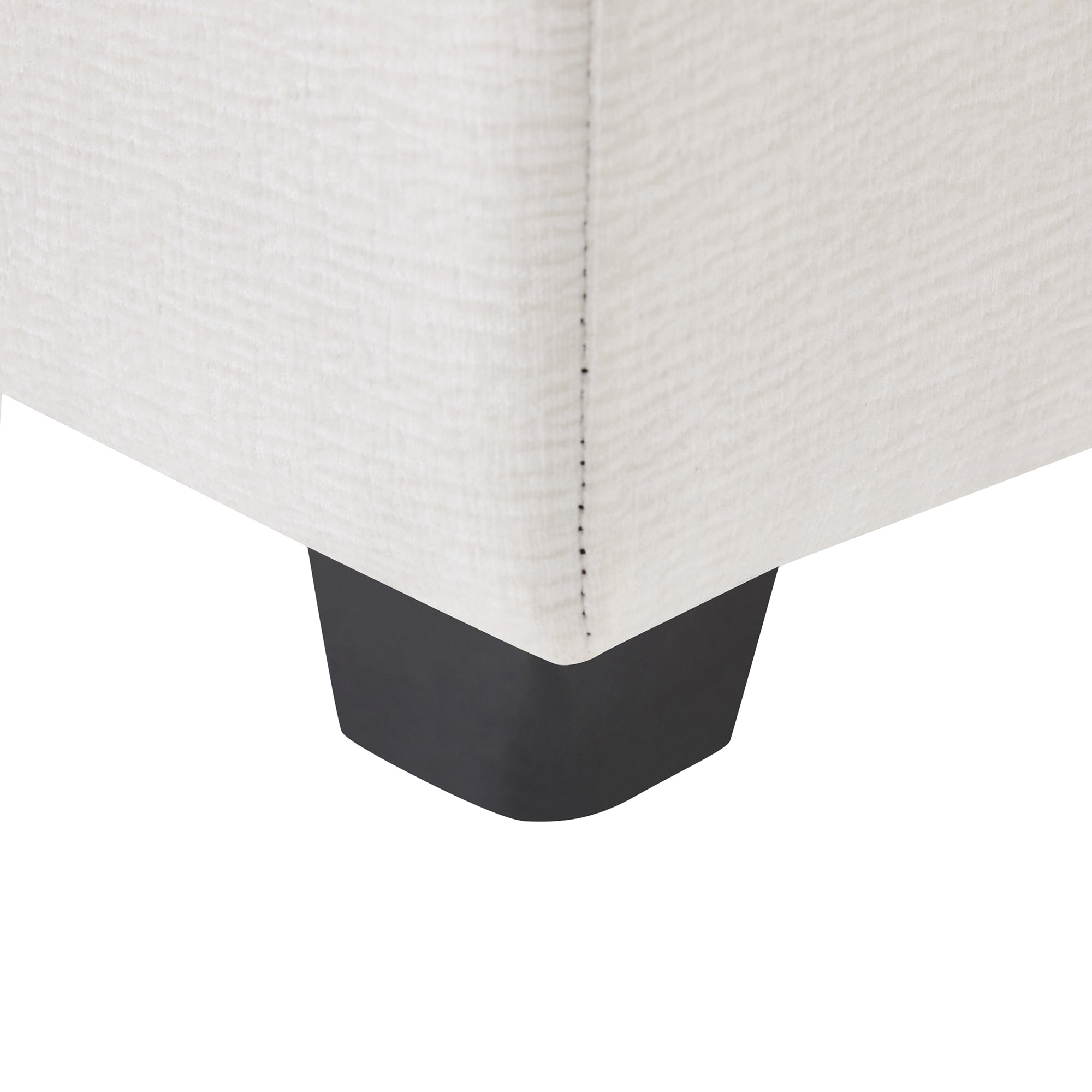 Chenille Modular Sofa with 2 Pillows, Seats 4